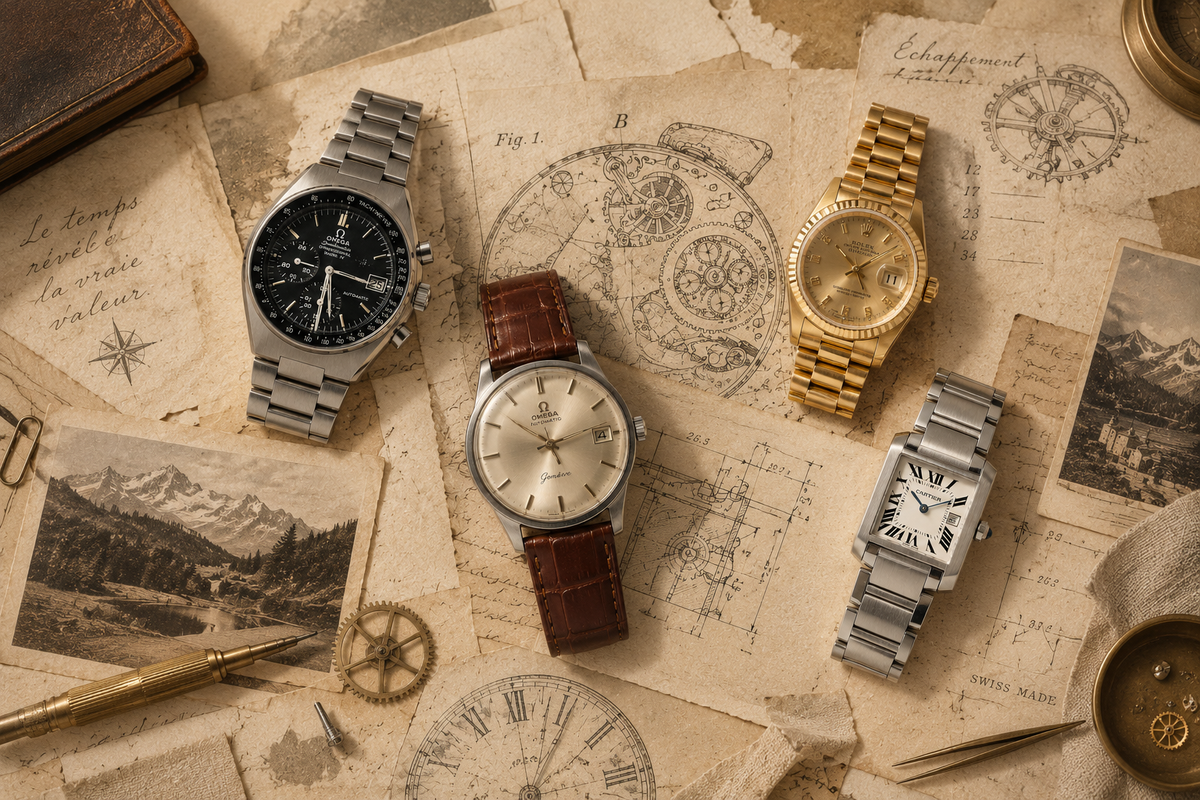 Designed by Time: Was Vintage-Uhren über ihre Zeit erzählen