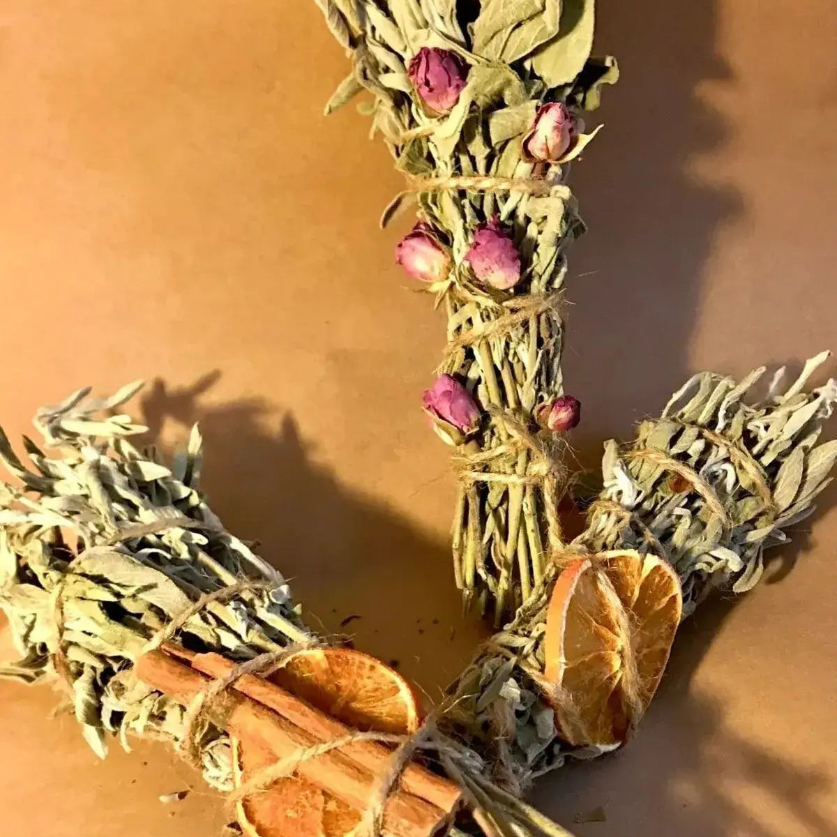 Salbei-Paket — Zimt, getrocknete Orange und getrocknete Blumen