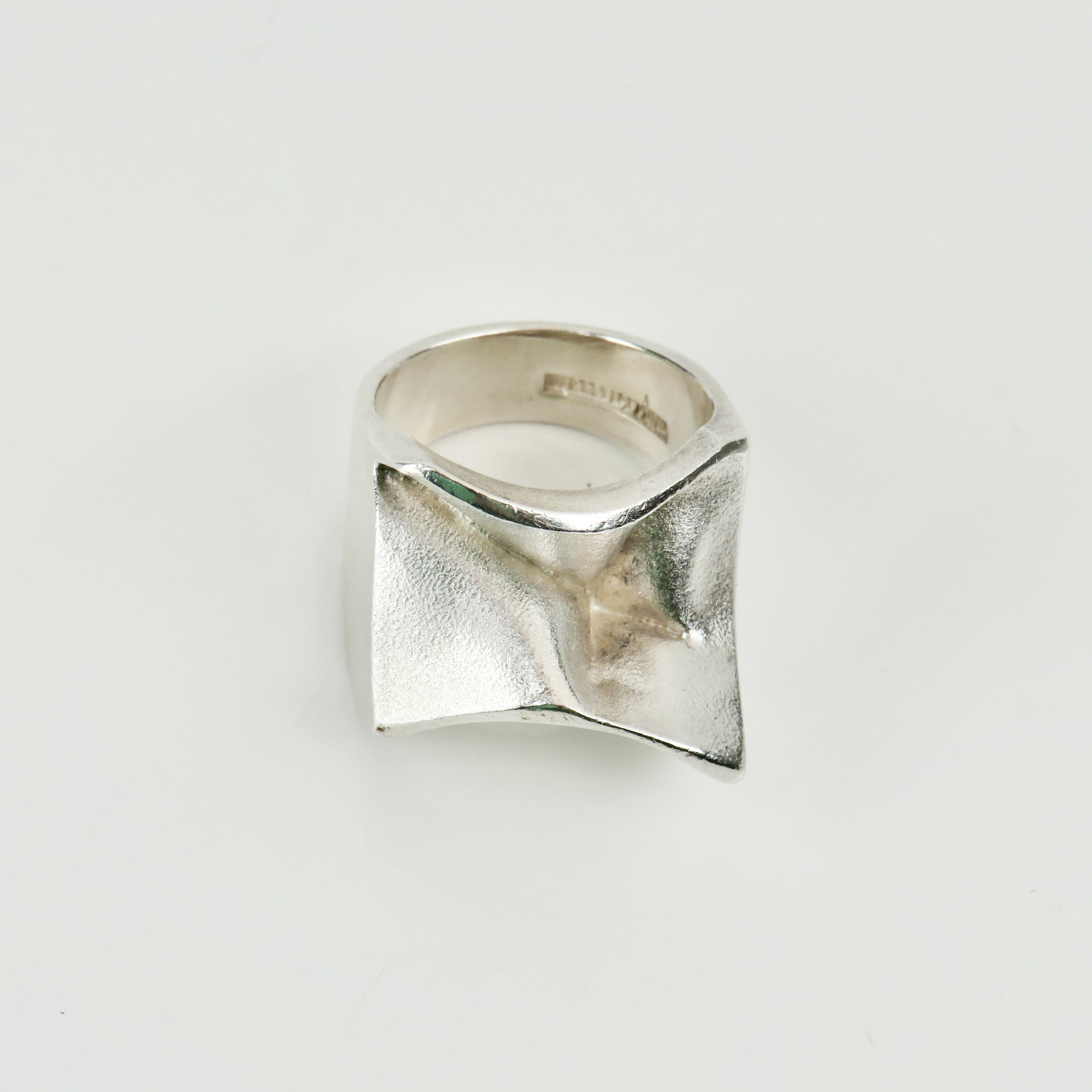 Second silver ring - simple and versatile