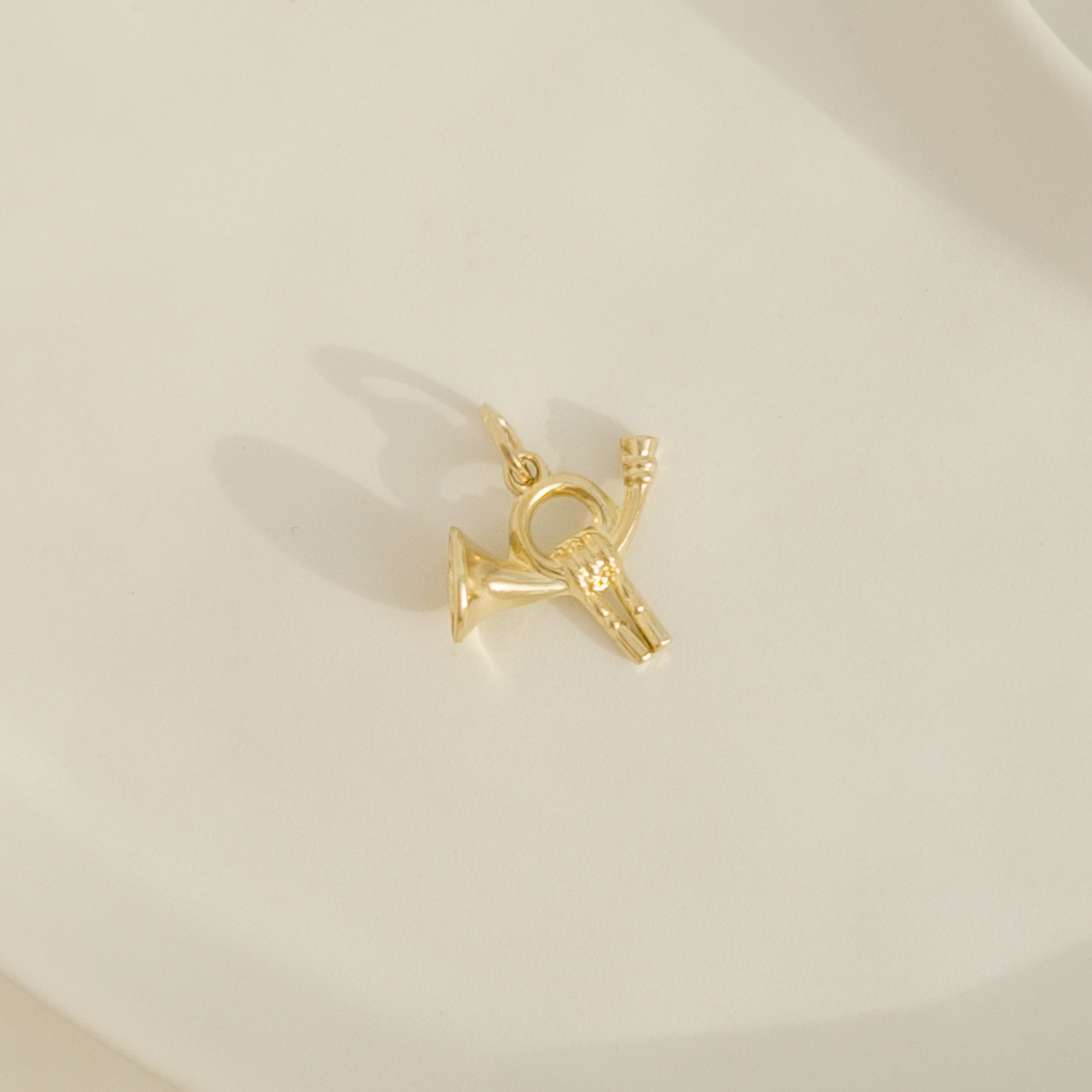 Antique gold ring with blue gemstone