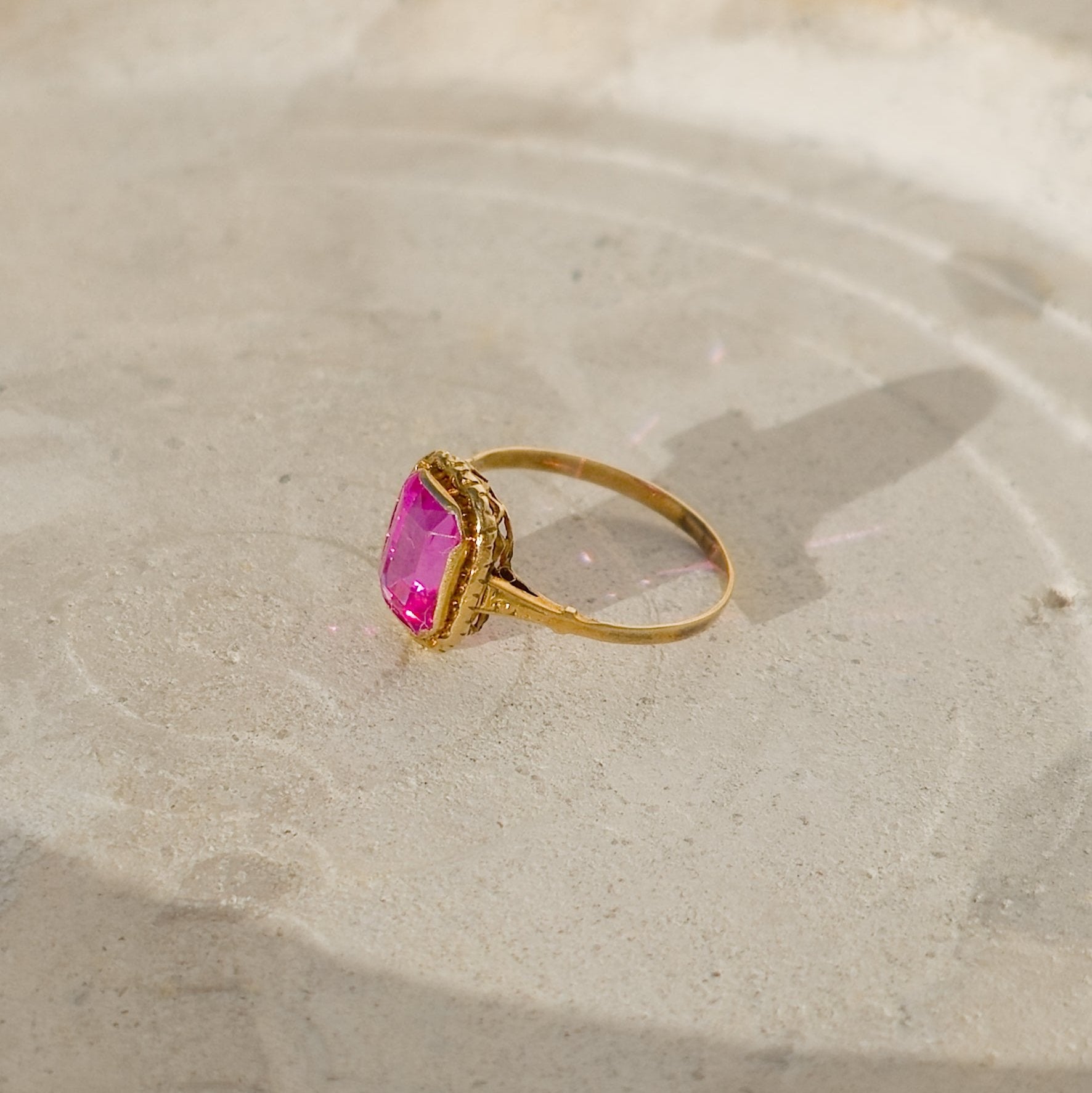 Ring Turmalin Pink (syn.)