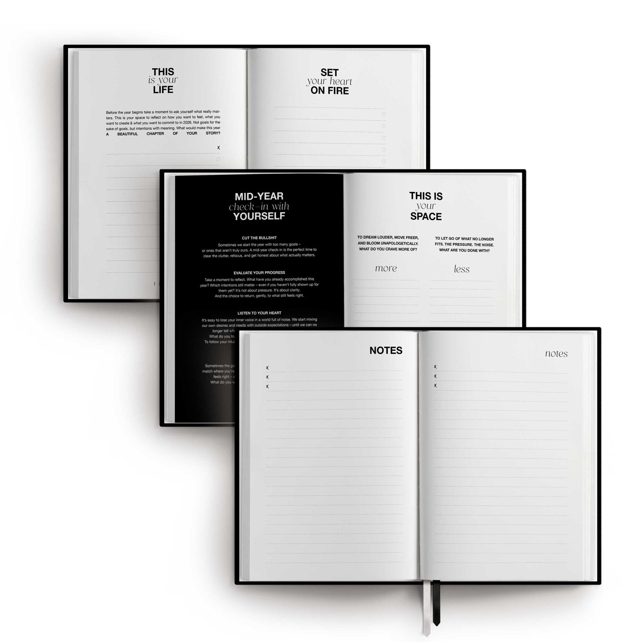 A5 Planner 2026 Clean White – dein stilvoller Begleiter durchs Jahr - Honey Jewelry