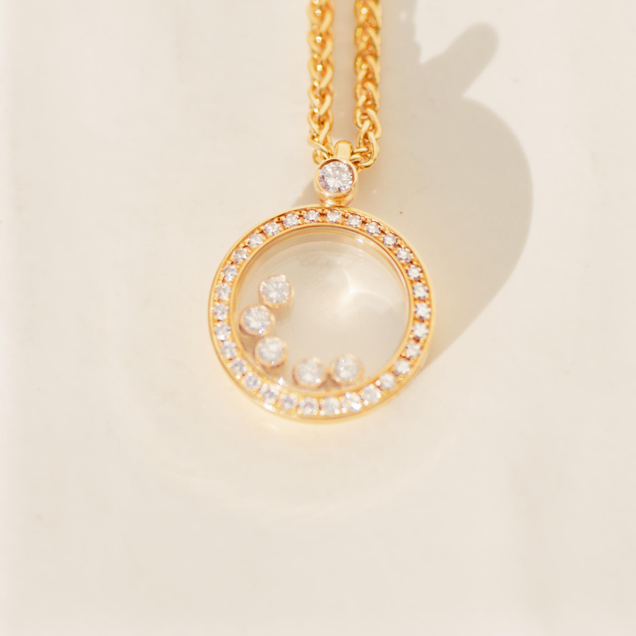 Chopard „Happy Diamonds“ Kette aus 18 Karat Gold | 0,66 ct Diamanten - Honey Jewelry