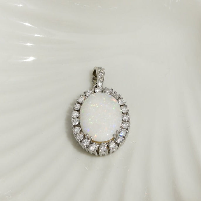 Second opal ring - enchanted elegance