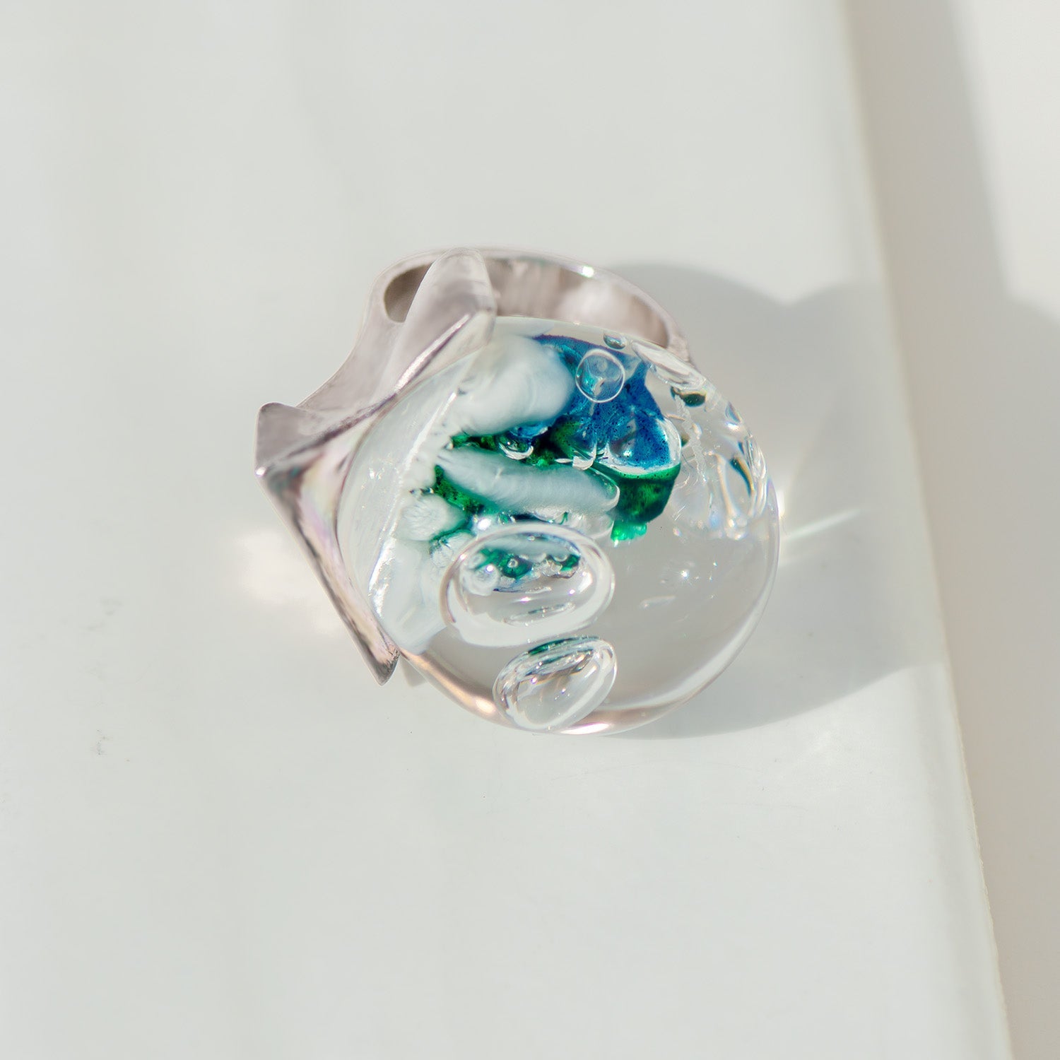 Lapponia - Ring „Man in the Cosmos“ von Björn Weckström – skulpturales Design & Space - Age - Vision - Honey Jewelry