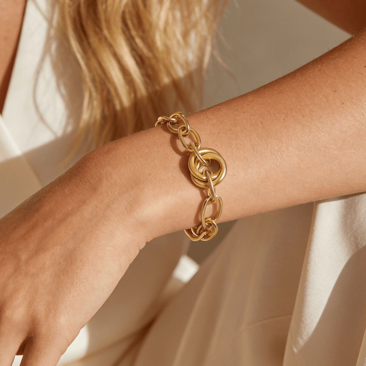 Pomellato Armband – 750er Gelbgold – Vintage Gliederarmband - Honey Jewelry