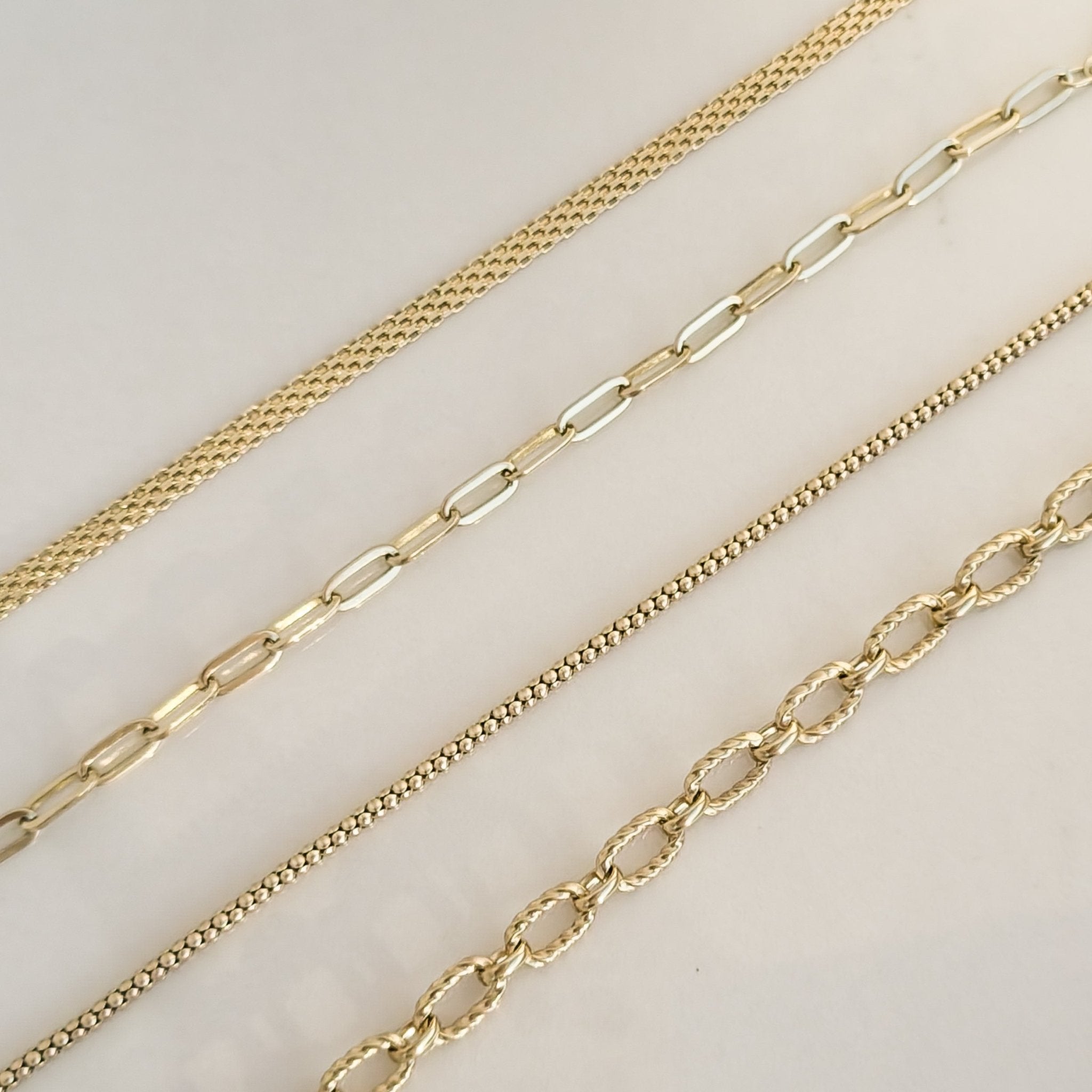 Vintage Anker - Armband aus 8 K Gold - Honey Jewelry