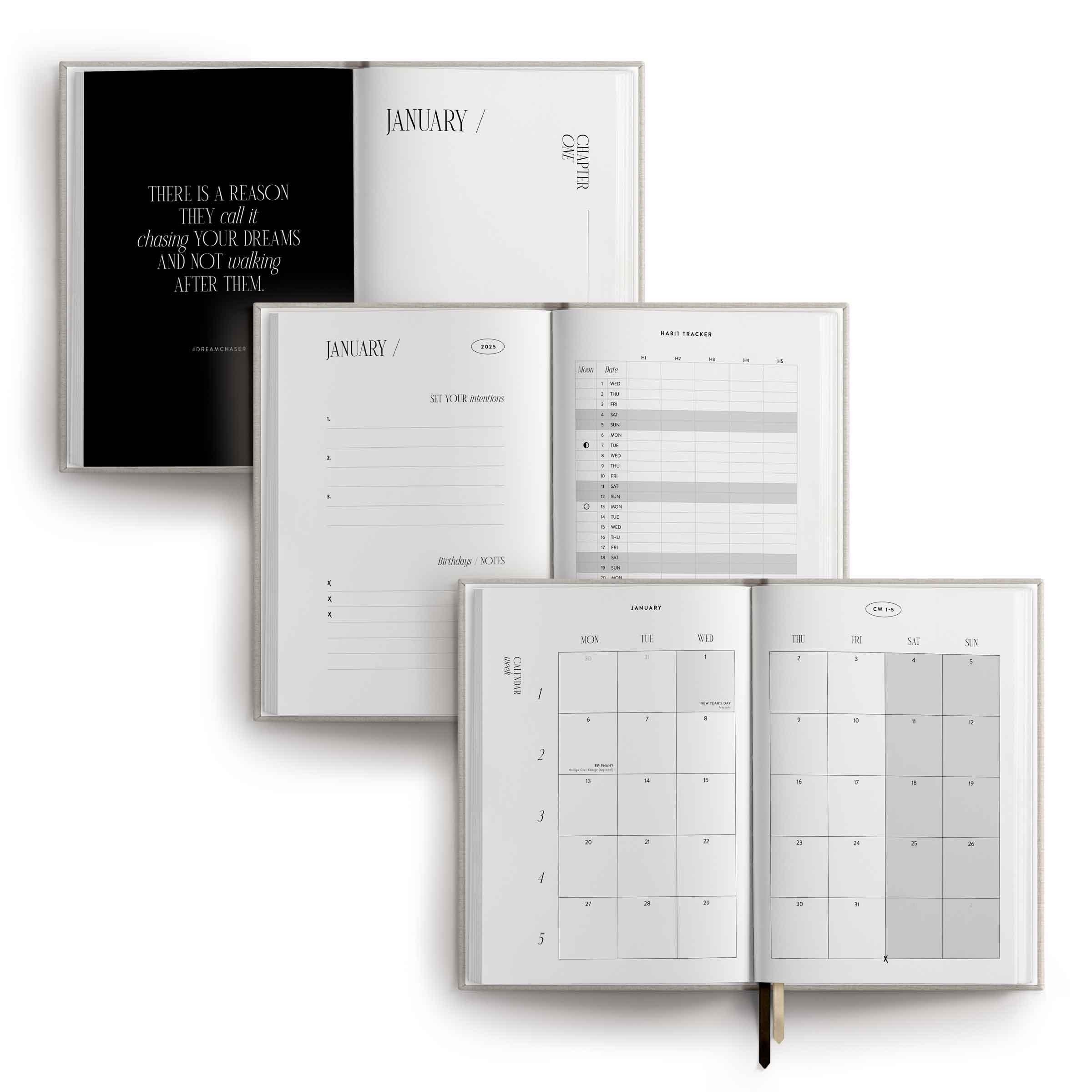 Calendar 2025 | A5, Offwhite