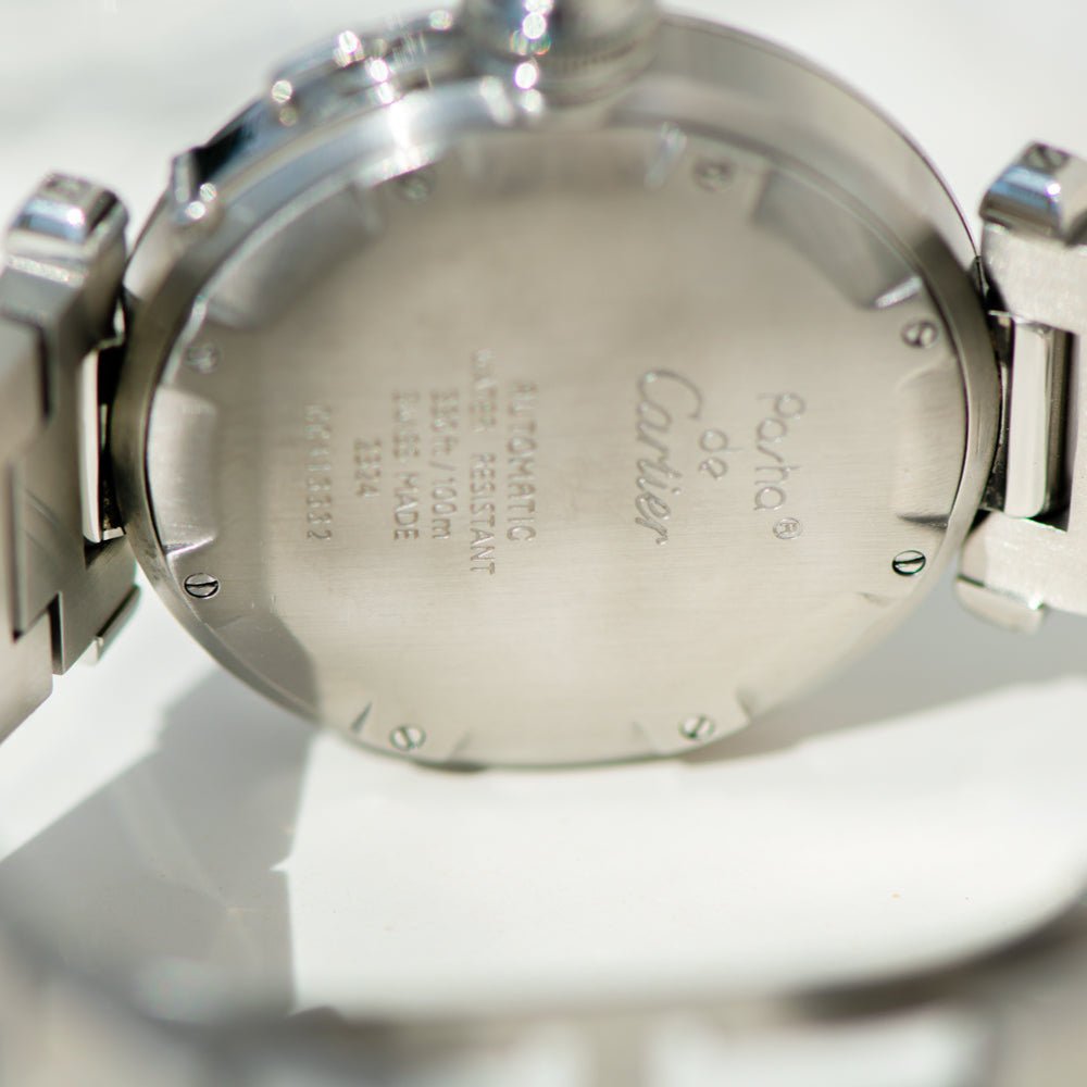 Cartier Pasha de Cartier Ref. 2324 – Stahl, Kaliber 049 - Honey Jewelry