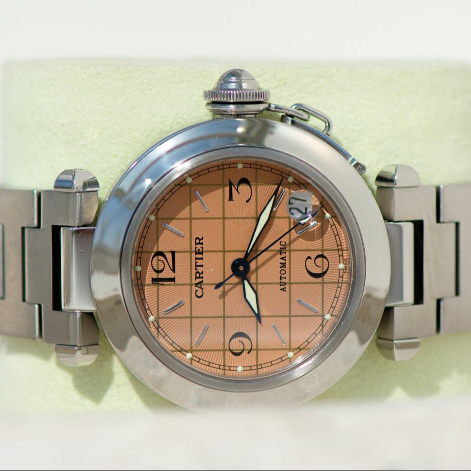 Cartier Pasha de Cartier Ref. 2324 – Stahl, Kaliber 049 - Honey Jewelry