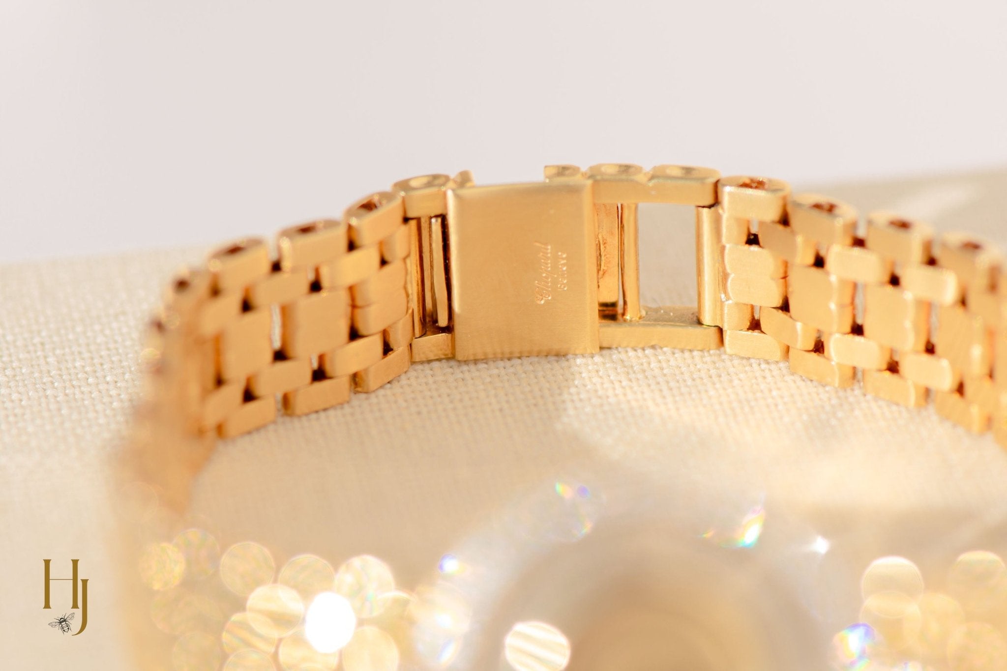 Chopard Happy Diamonds Damenuhr in 18k Gelbgold – 1988 - Honey Jewelry