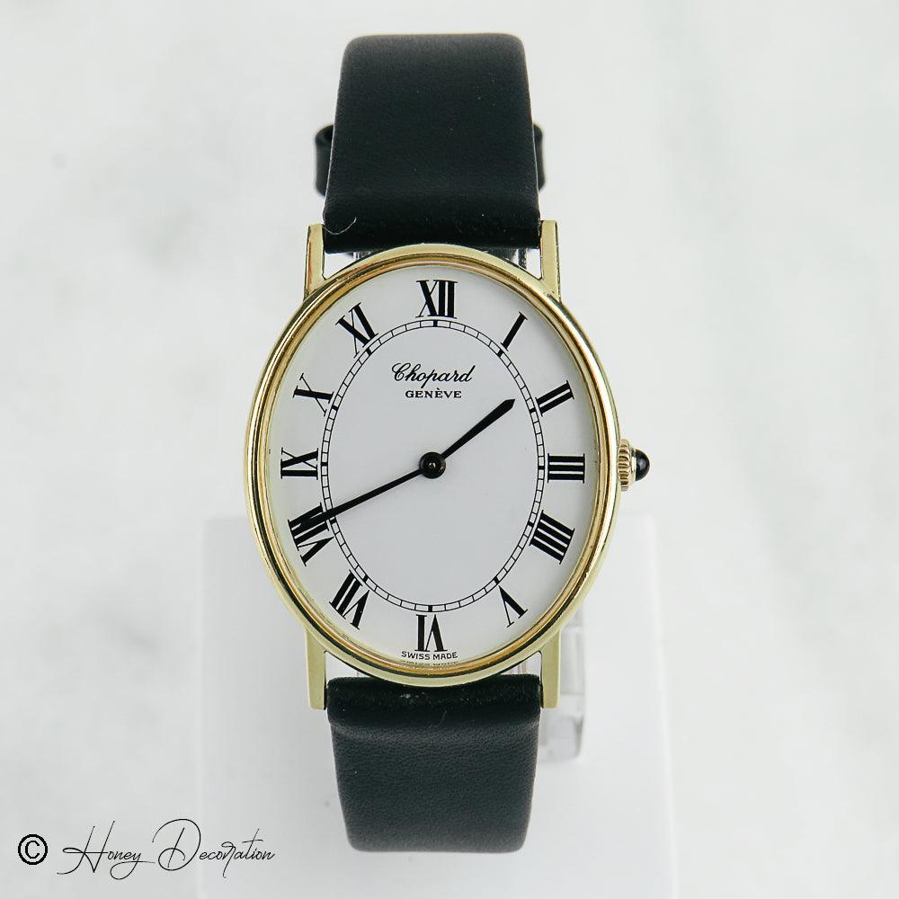 Damen Armbanduhr Chopard Geneve 18K Gold Gehäuse - Honey Jewelry