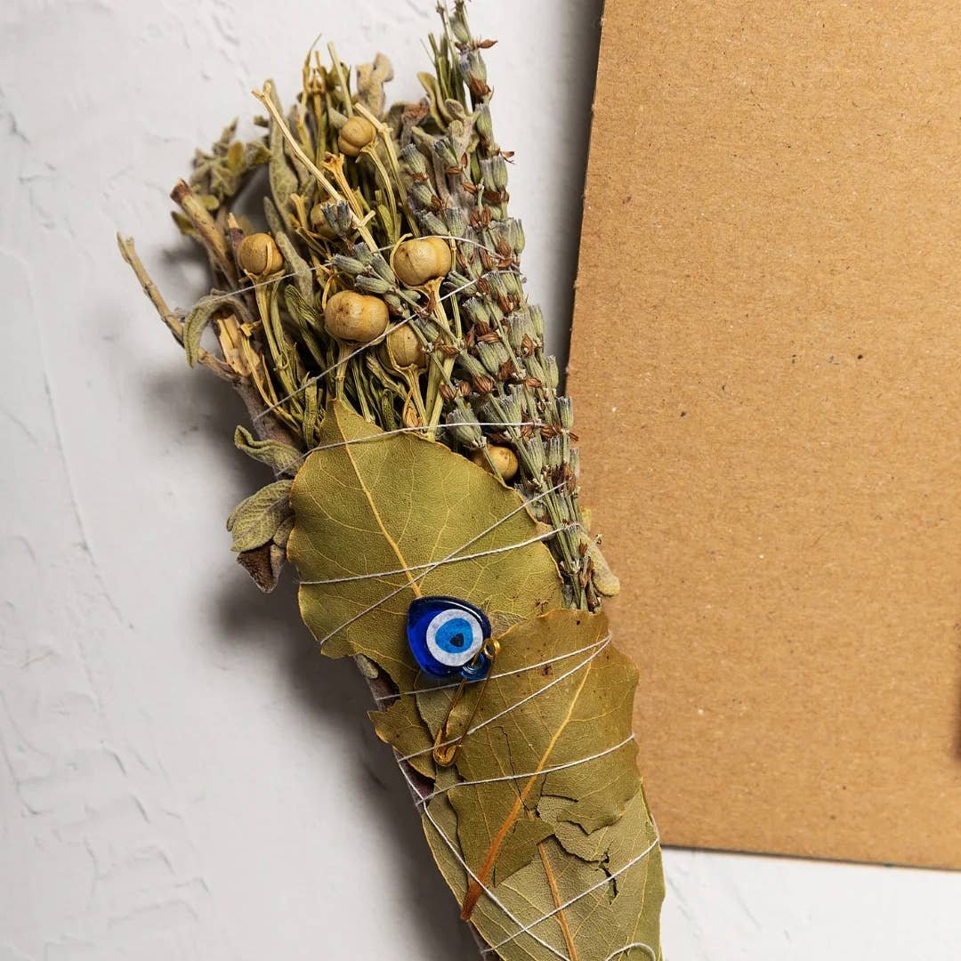 Handgefertigtes Kräuter - Räucherbündel – Natürliche Reinigung - Honey Jewelry