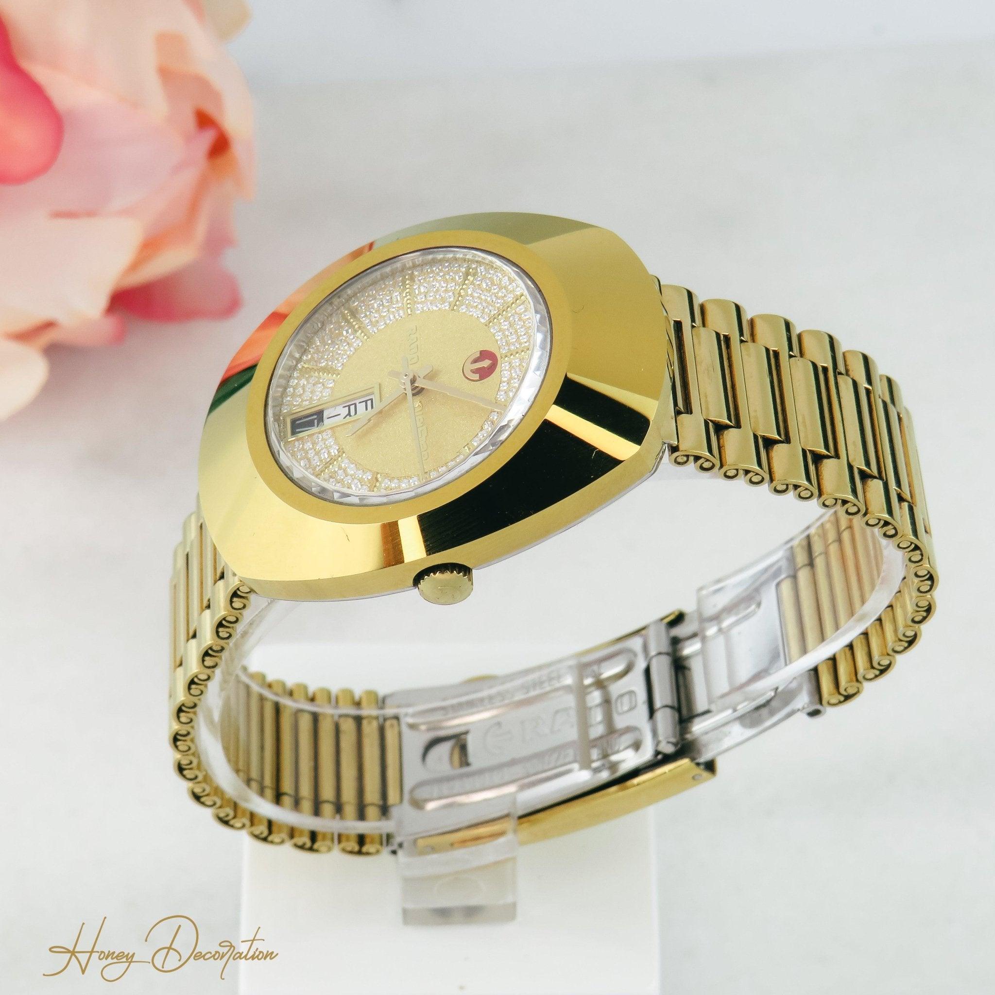 Rado Diastar Vintage Armbanduhr Gold - Honey Jewelry