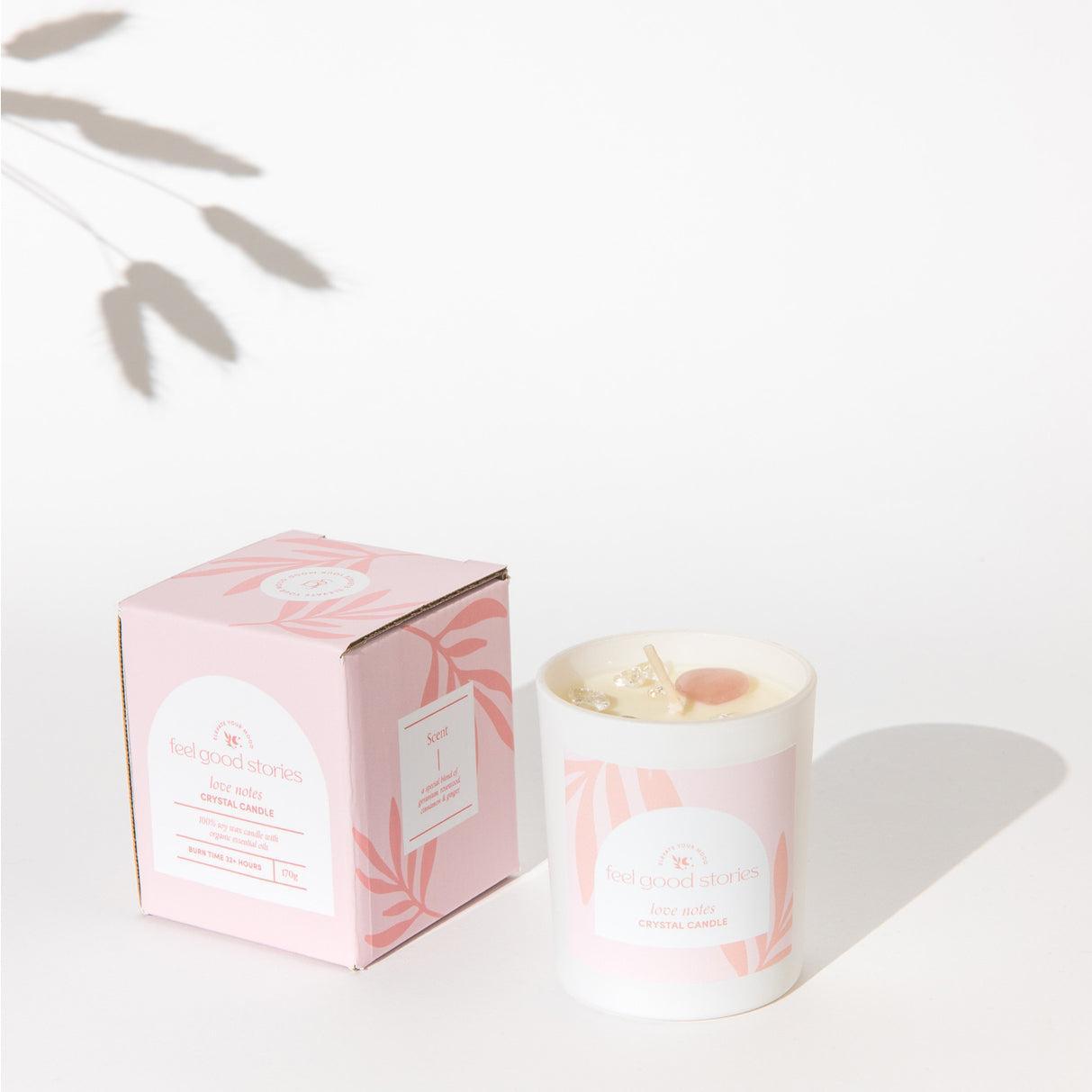 Love Notes Kristallkerze - Honey Decoration