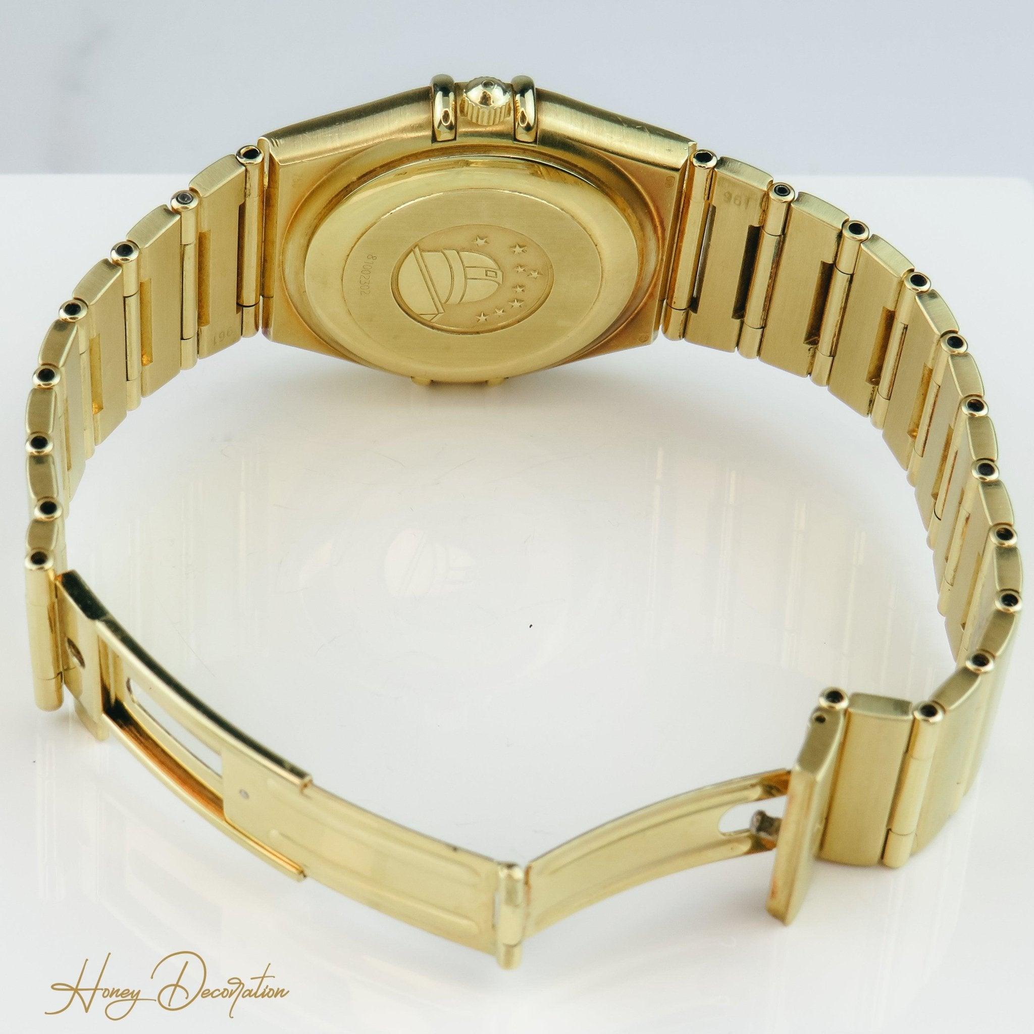 Omega Constellation 750 Gold Automatik Unisex - Honey Decoration
