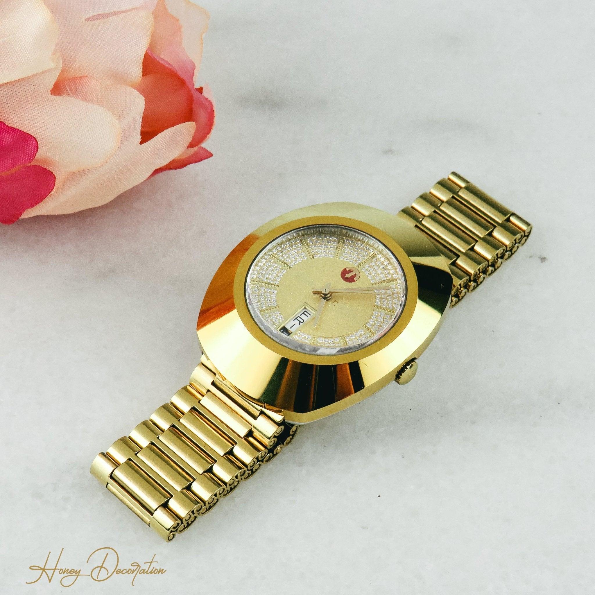 Rado Diastar Vintage Armbanduhr Gold - Honey Jewelry