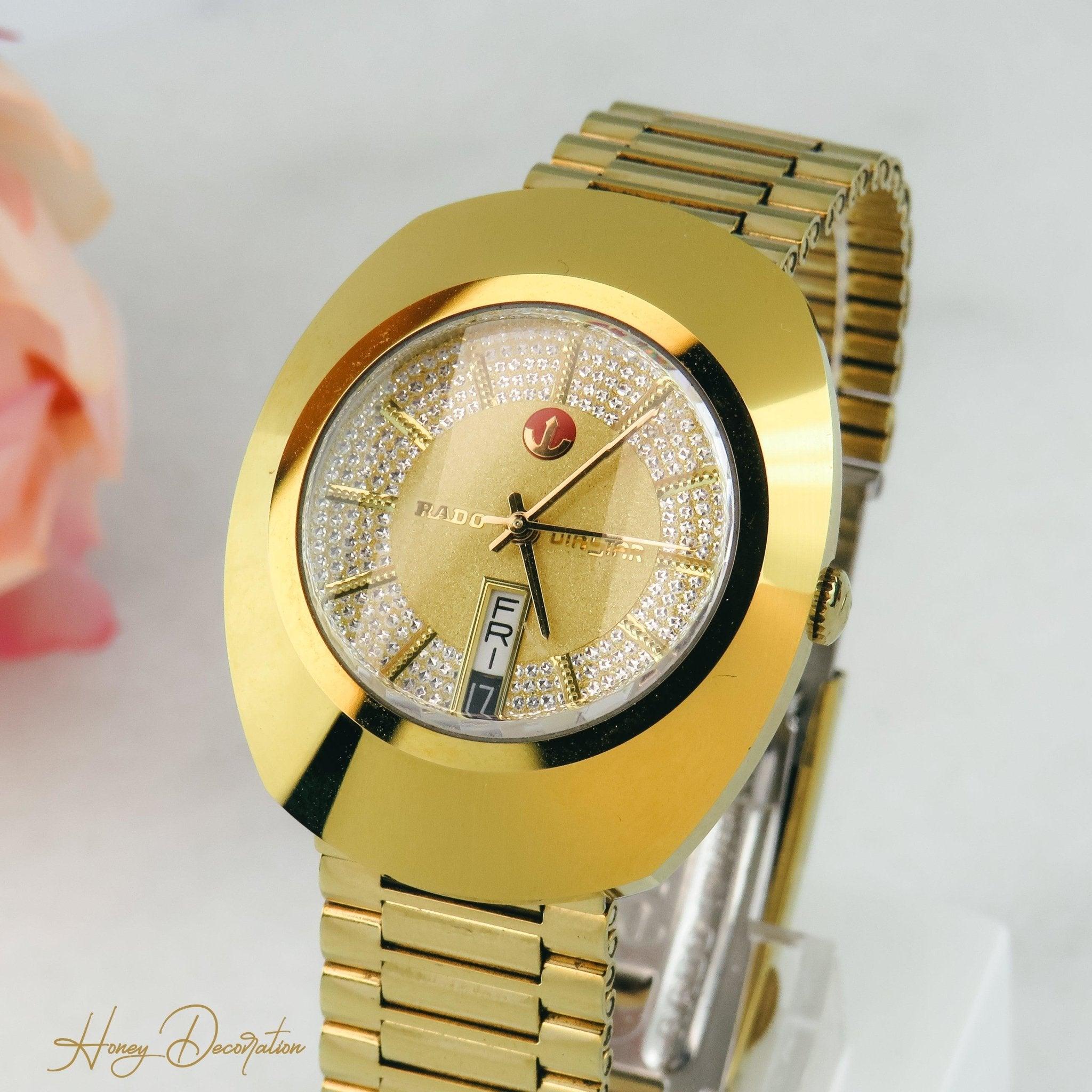 Rado Diastar Vintage Armbanduhr Gold - Honey Jewelry