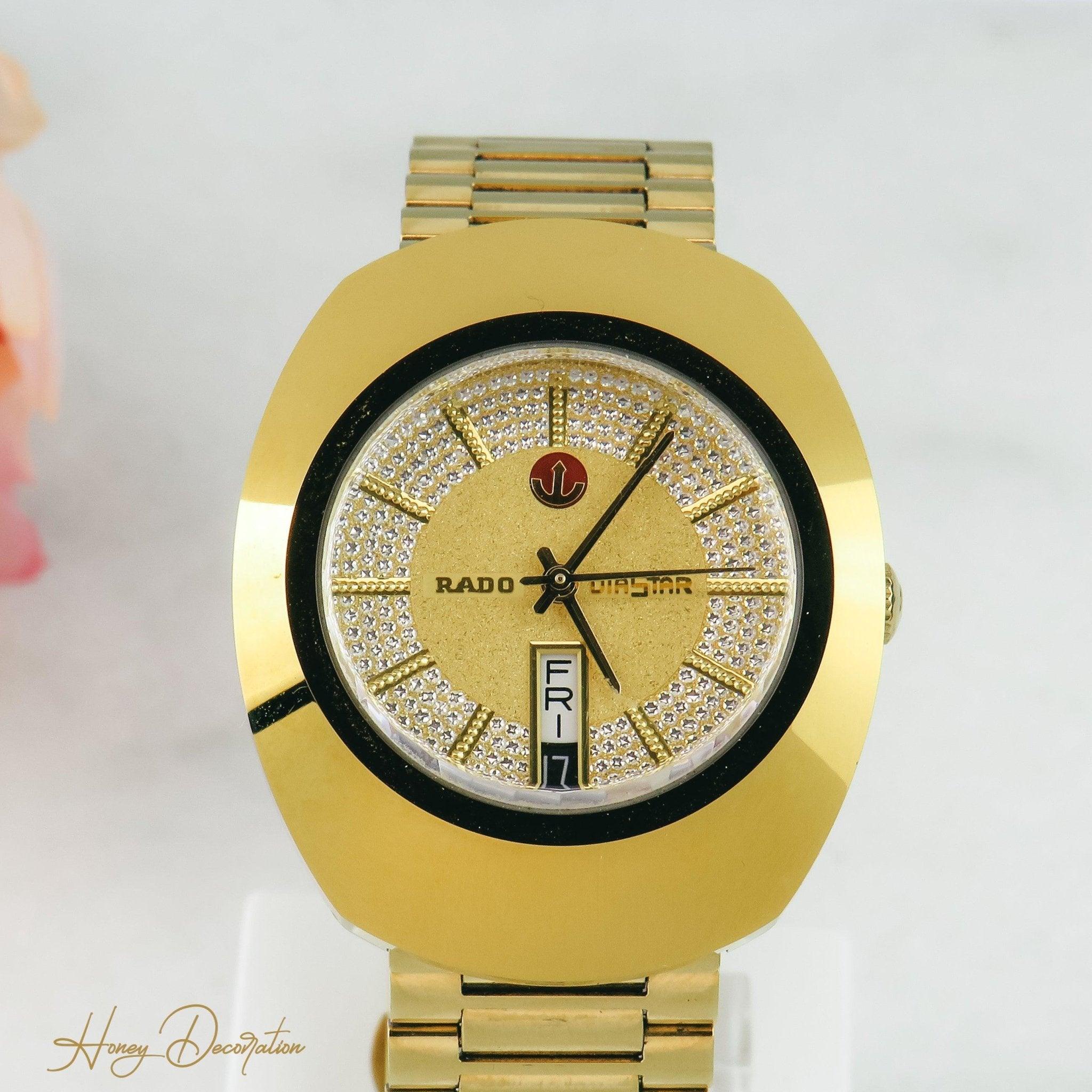 Rado Diastar Vintage Armbanduhr Gold - Honey Jewelry