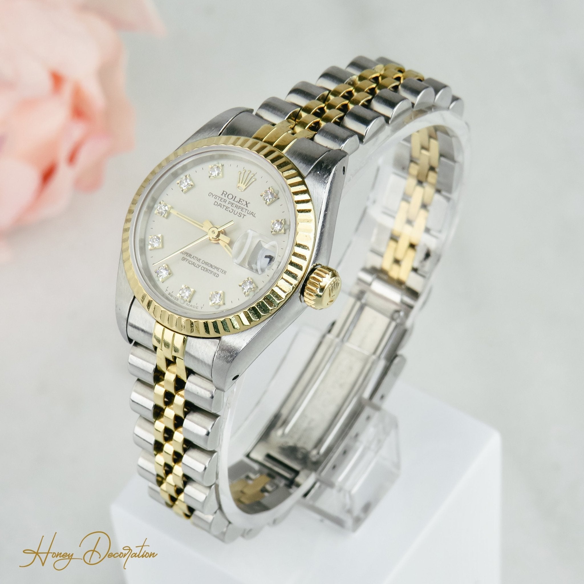 Rolex Lady Datejust Stahl/Gold mit Diamant - Ziffernblatt - Honey Jewelry