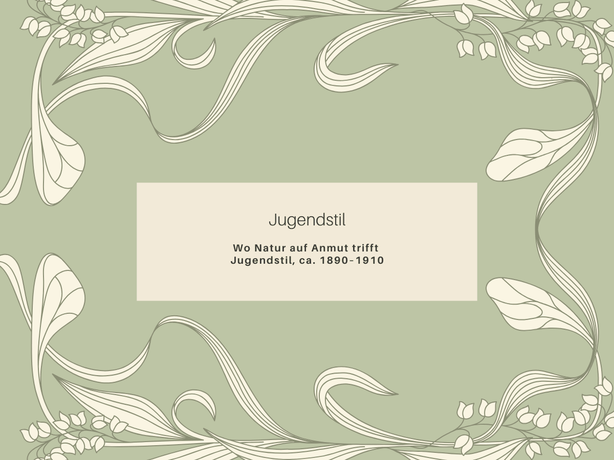 Epoche im Fokus: Jugendstil - Honey Jewelry 