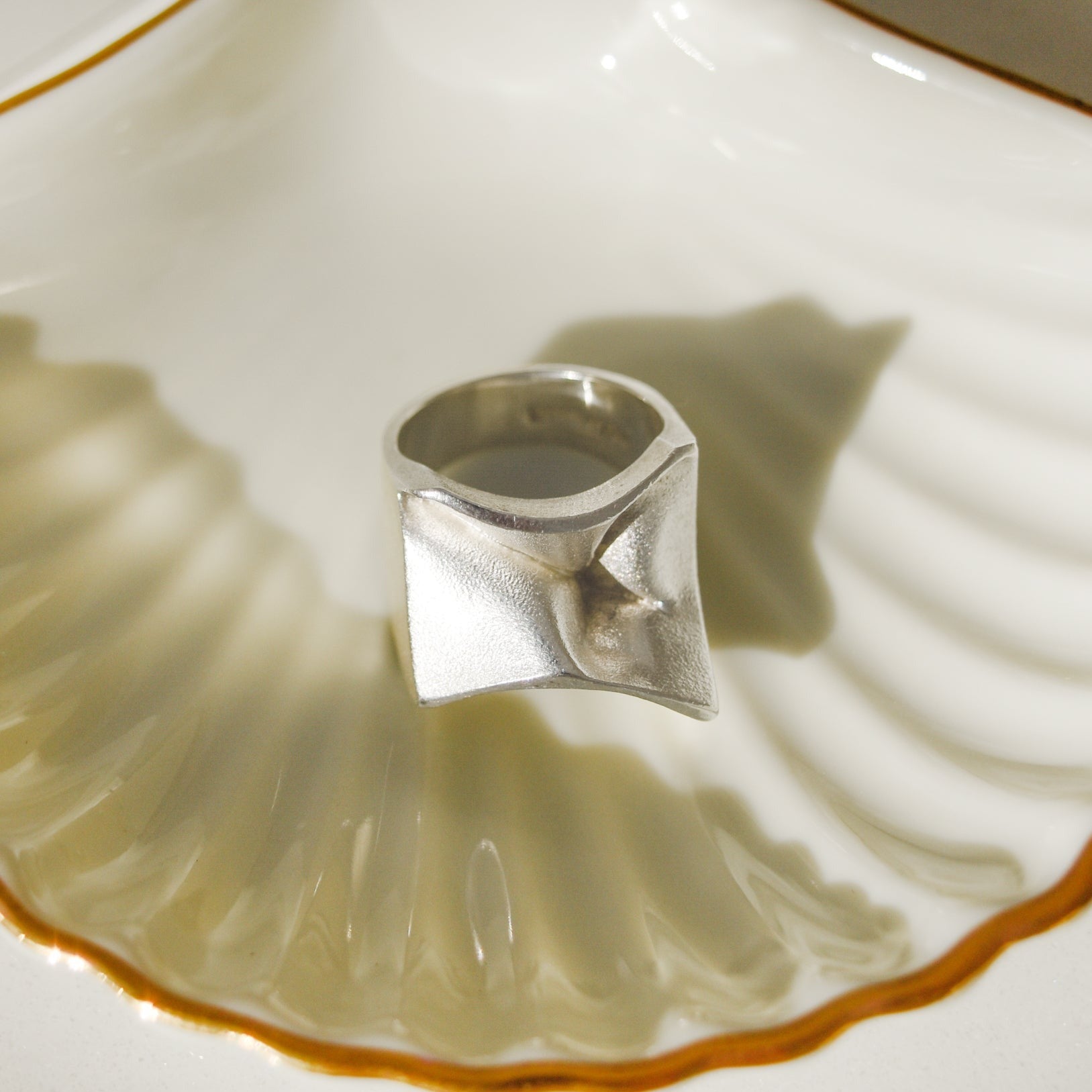 Second silver ring - simple and versatile