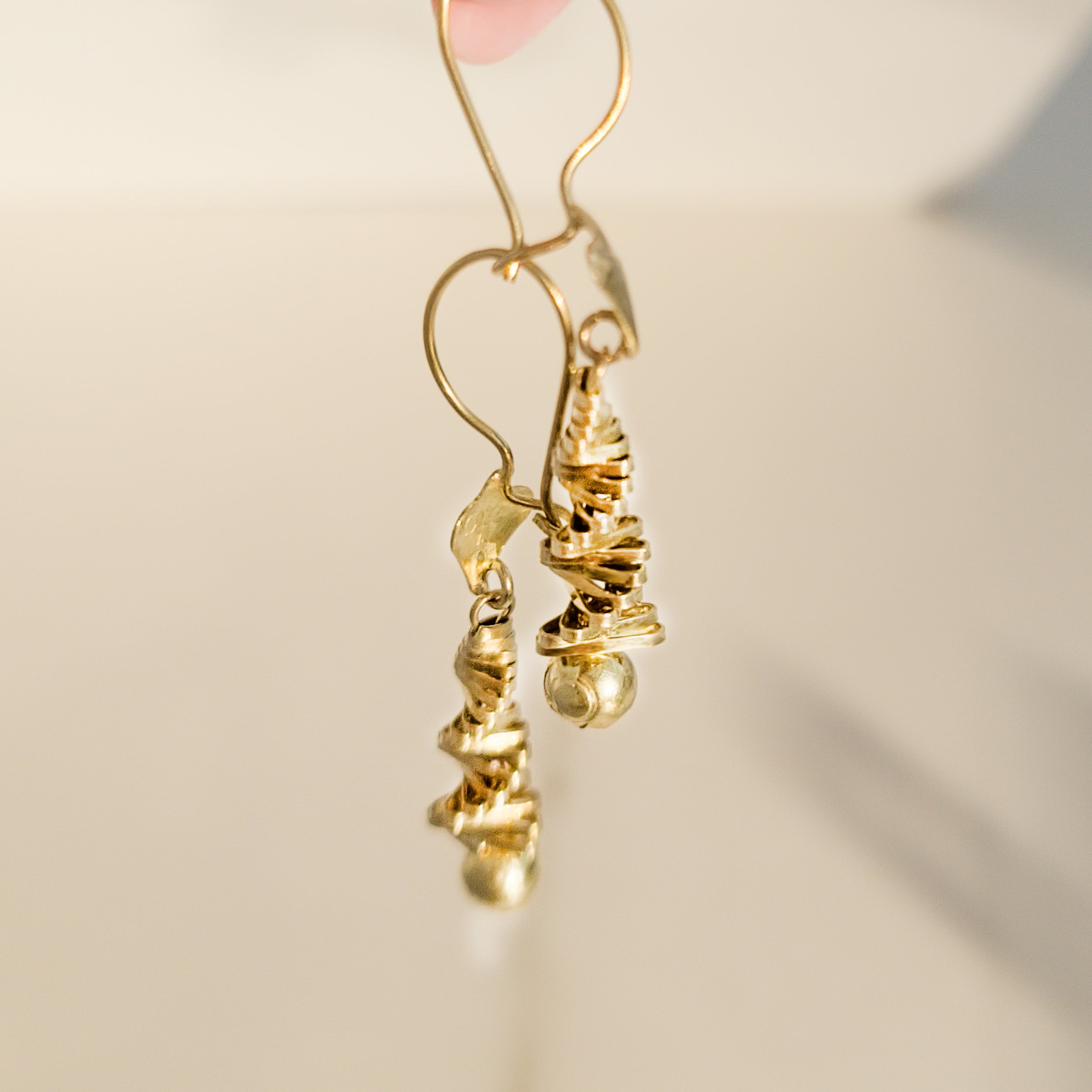 Vintage Ohrhänger aus 18 Karat Gold