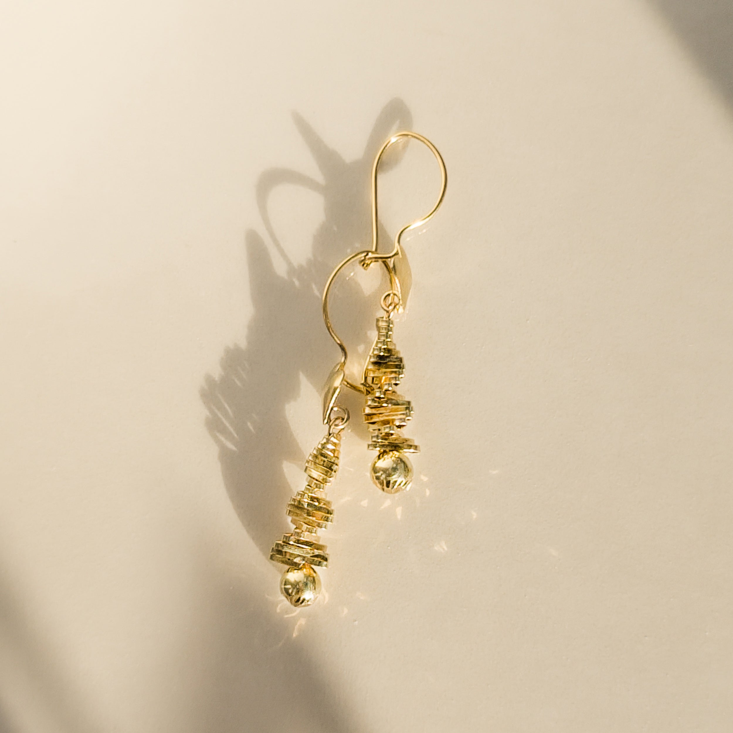 Vintage Ohrhänger aus 18 Karat Gold