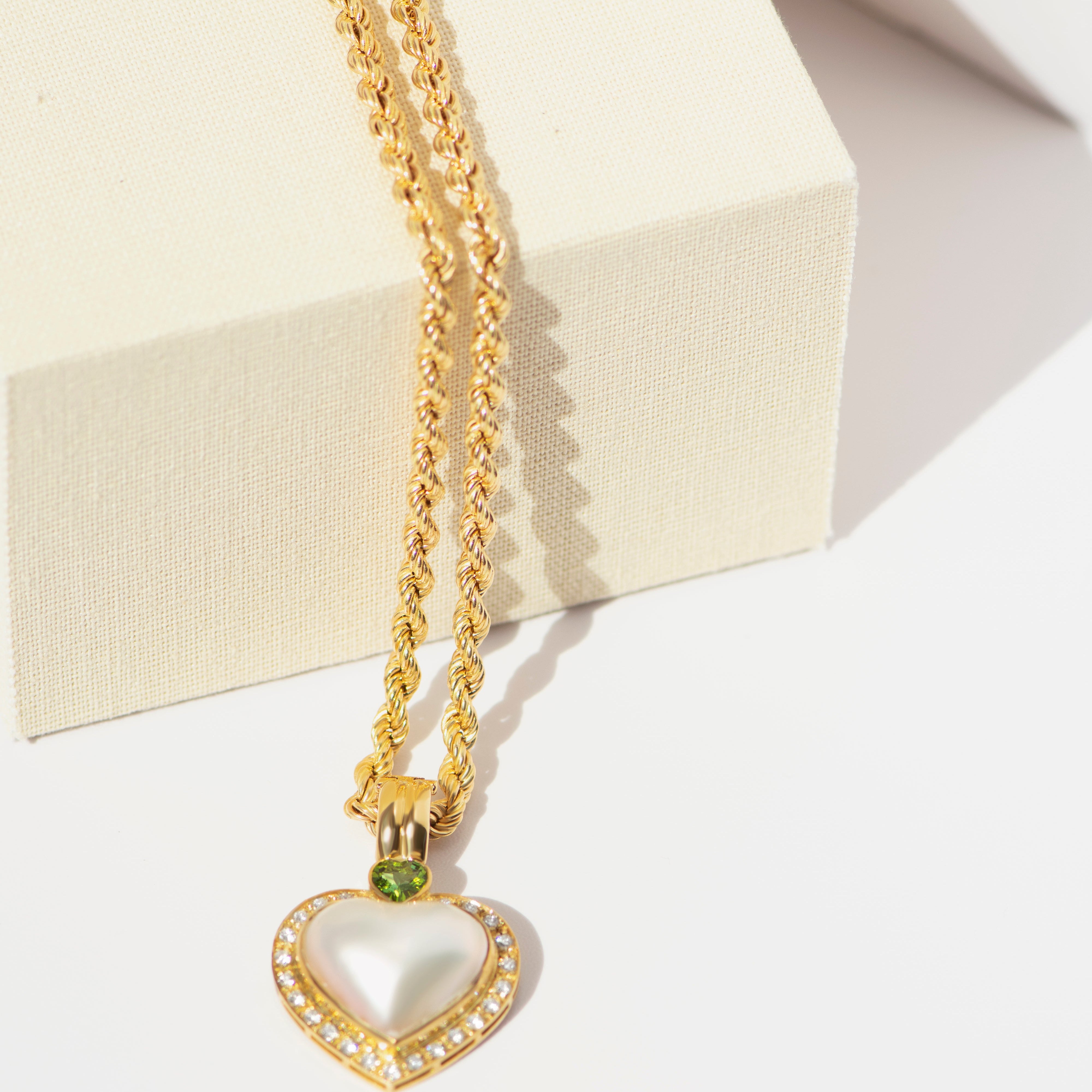 Kordelkette – 750er Gelbgold – 45 cm