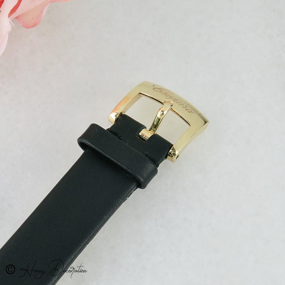 Damen Armbanduhr Chopard Geneve 18K Gold Gehäuse - Honey Jewelry