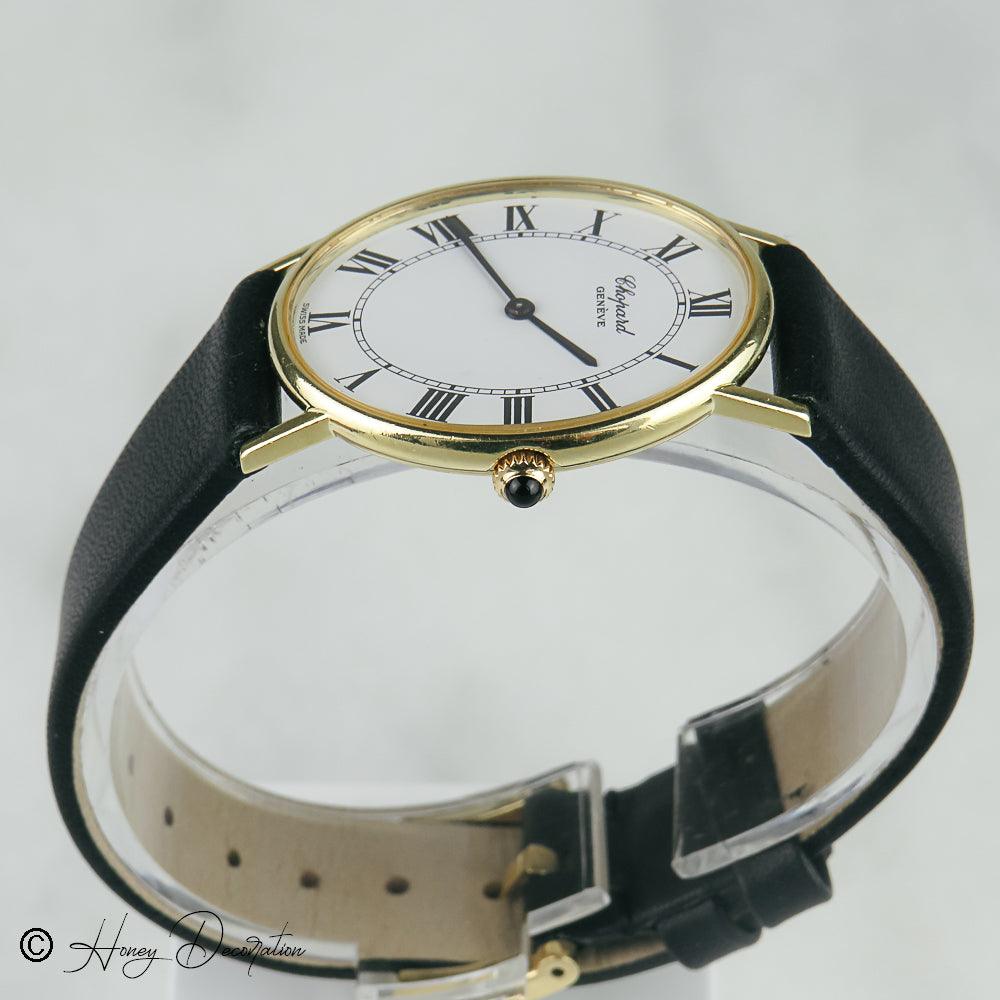 Damen Armbanduhr Chopard Geneve 18K Gold Gehäuse - Honey Jewelry