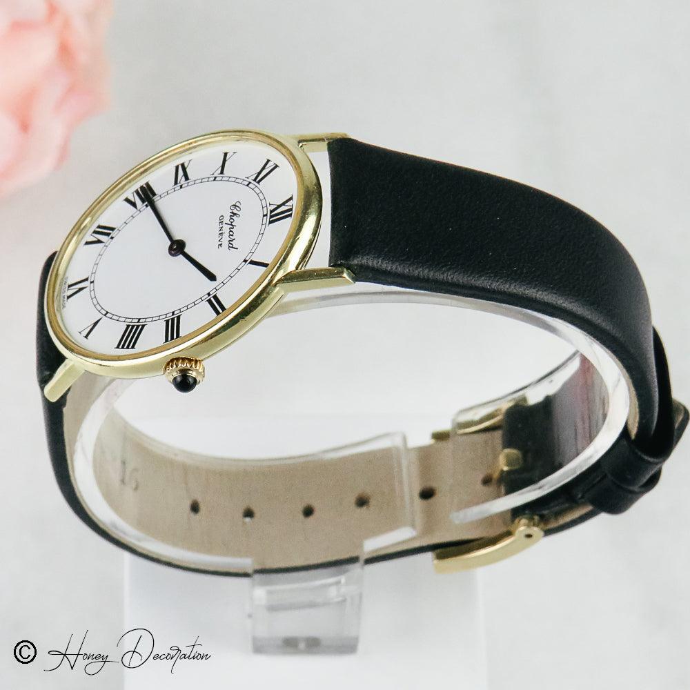 Damen Armbanduhr Chopard Geneve 18K Gold Gehäuse - Honey Jewelry