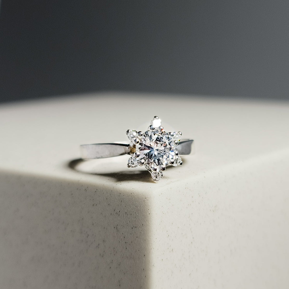 Goldring mit Solitär Brillant – Unvergängliche Eleganz - Honey Jewelry