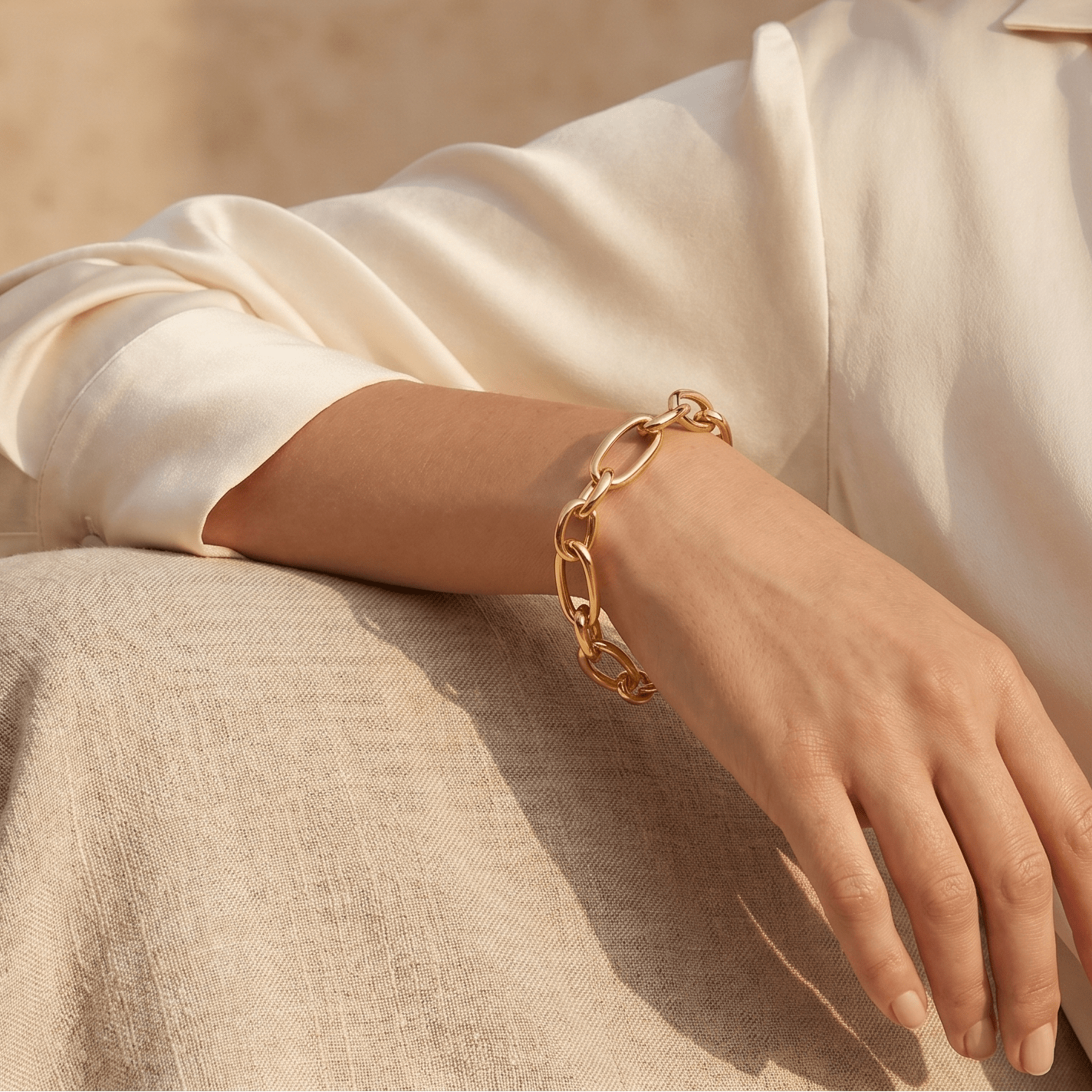 Pomellato Iconica Armband – 750er Gelbgold – Vintage Gliederarmband - Honey Jewelry