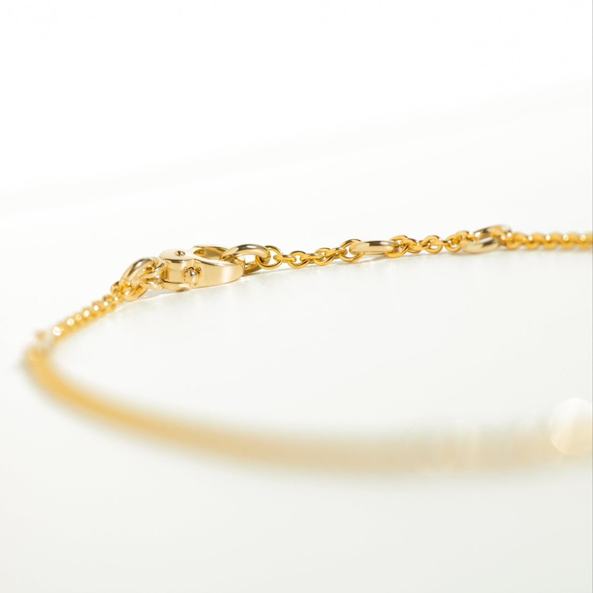 Pomellato Vintage Halskette – 750er Gelbgold – Verstellbare Ankerkette - Honey Jewelry