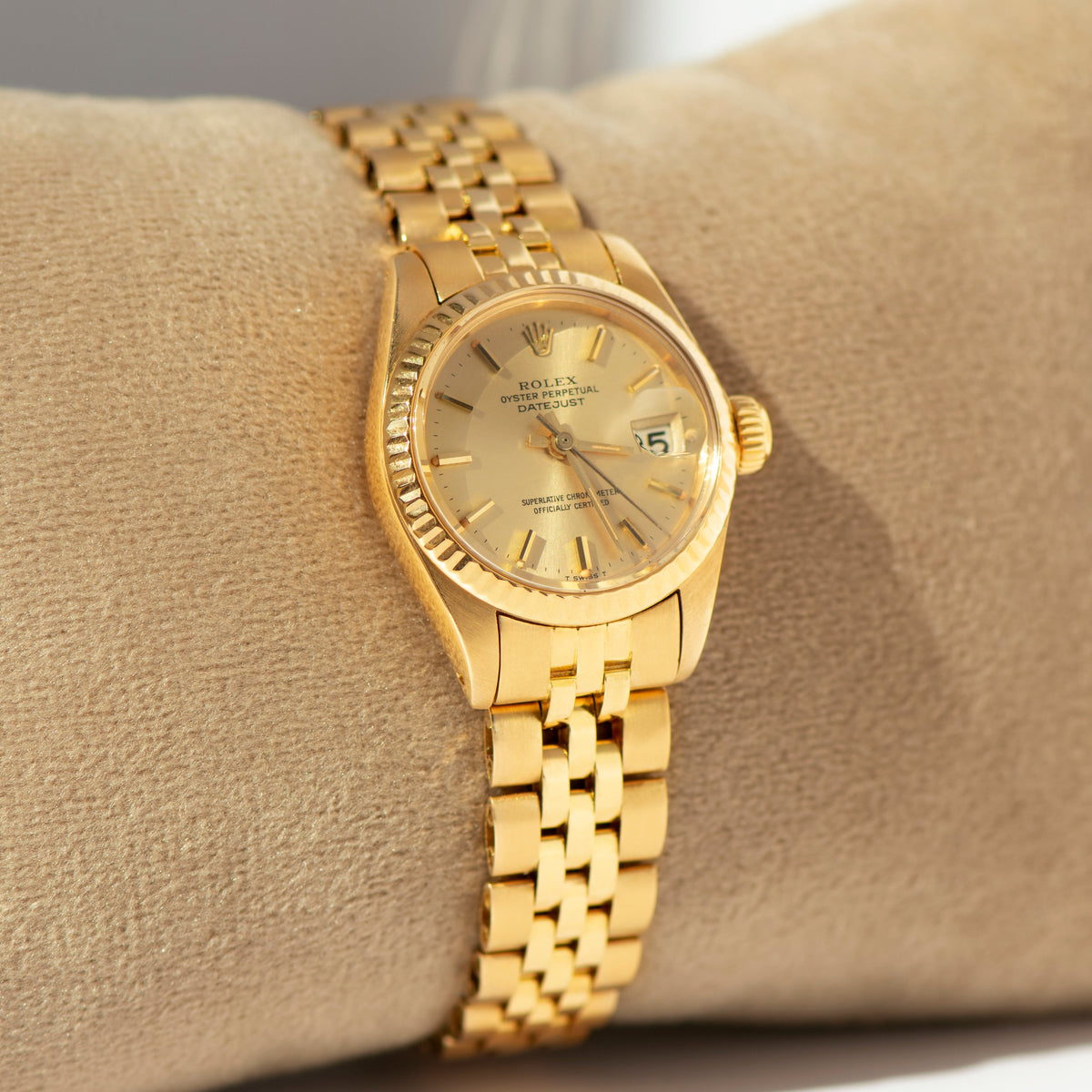 Rolex Lady-Datejust 6917 in 750er Gelbgold