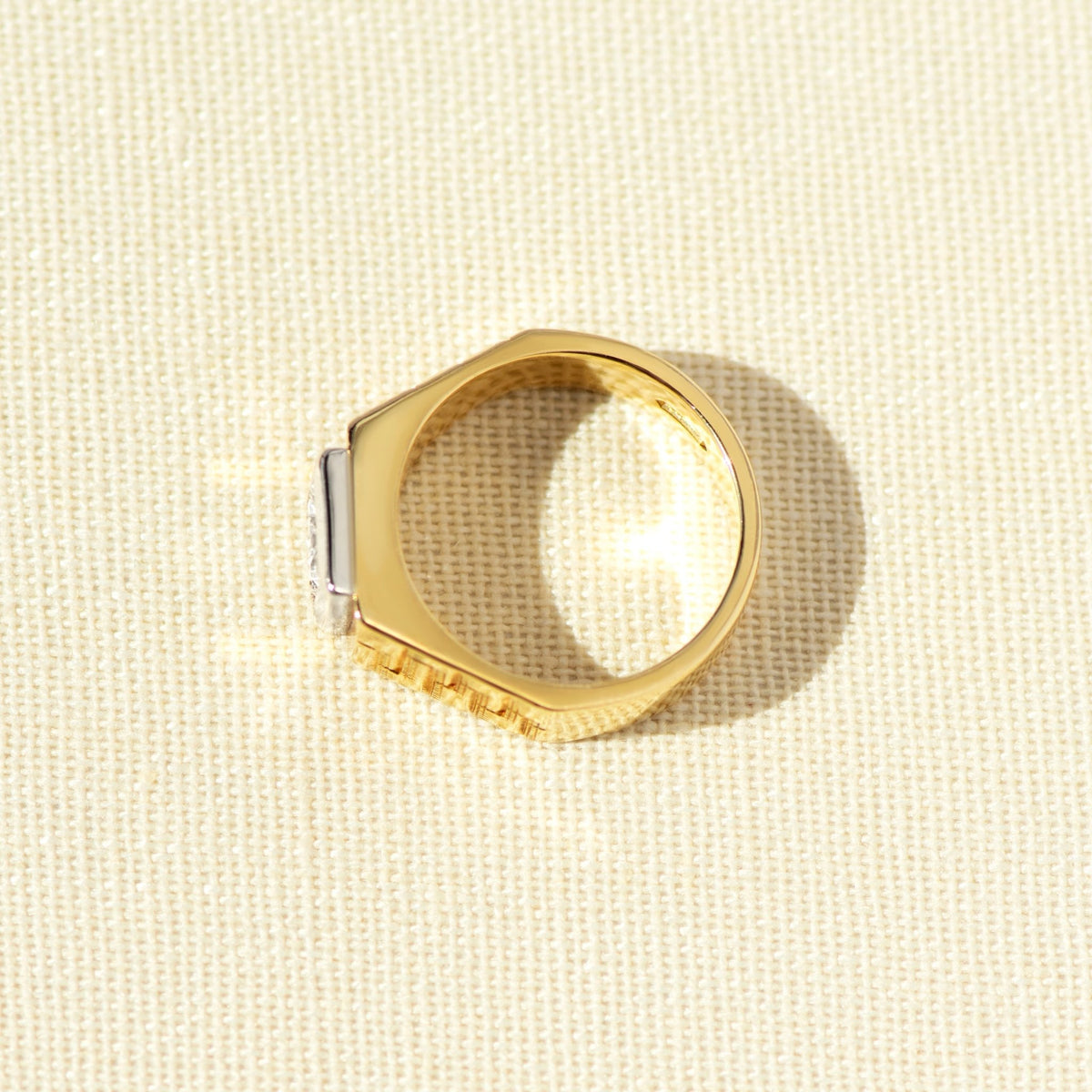 Solitär-Ring – 0,49 ct Diamant – 585er Gelbgold - Honey Jewelry