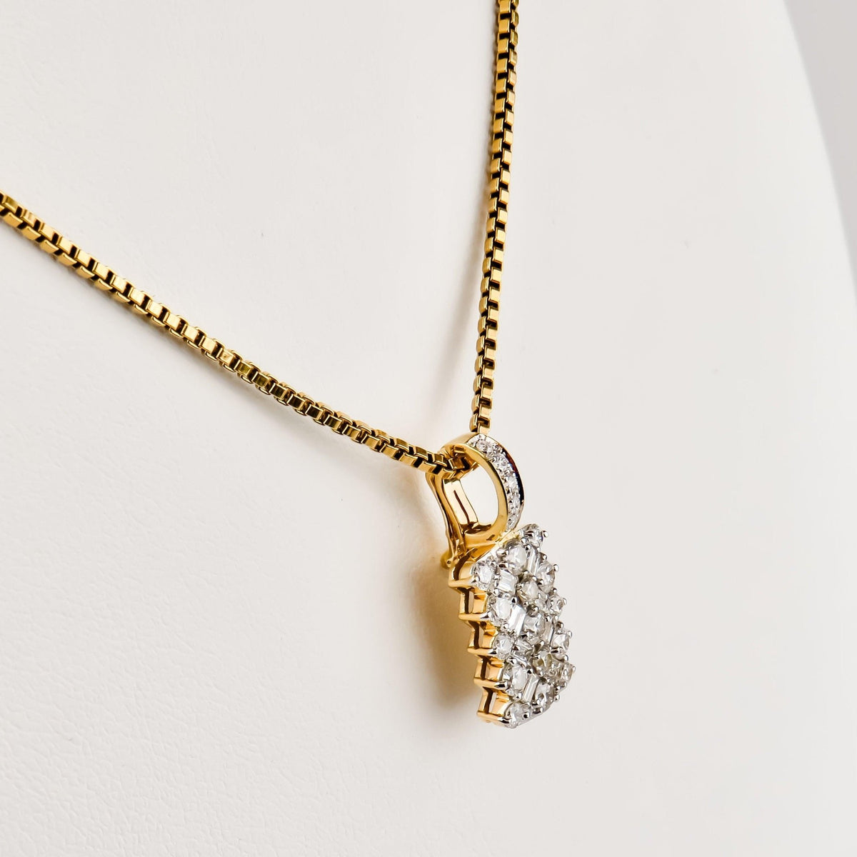 Vintage Diamanten Anhänger aus 750er Gold - Honey Jewelry