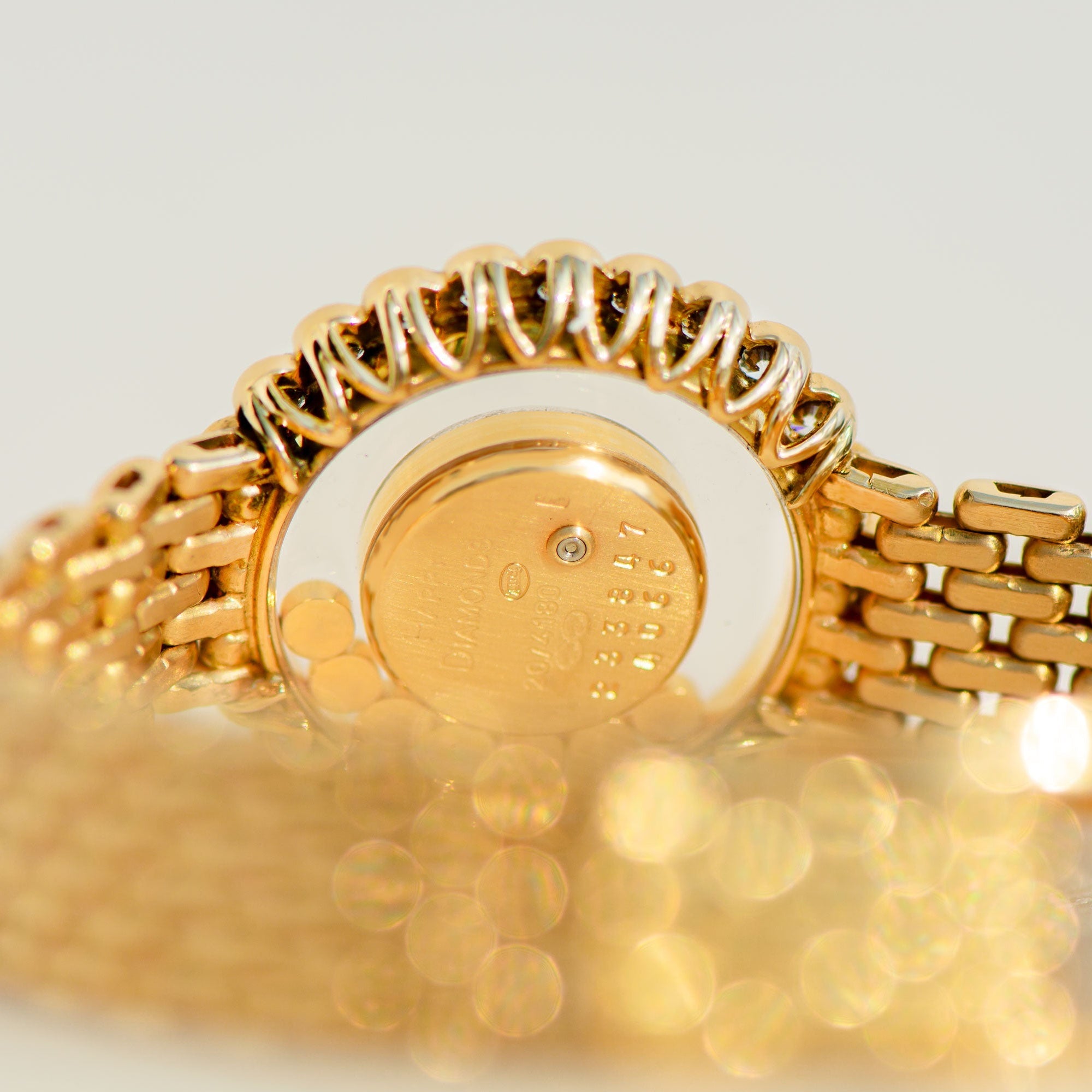 Chopard Happy Diamonds Damenuhr in 18k Gelbgold - Honey Jewelry