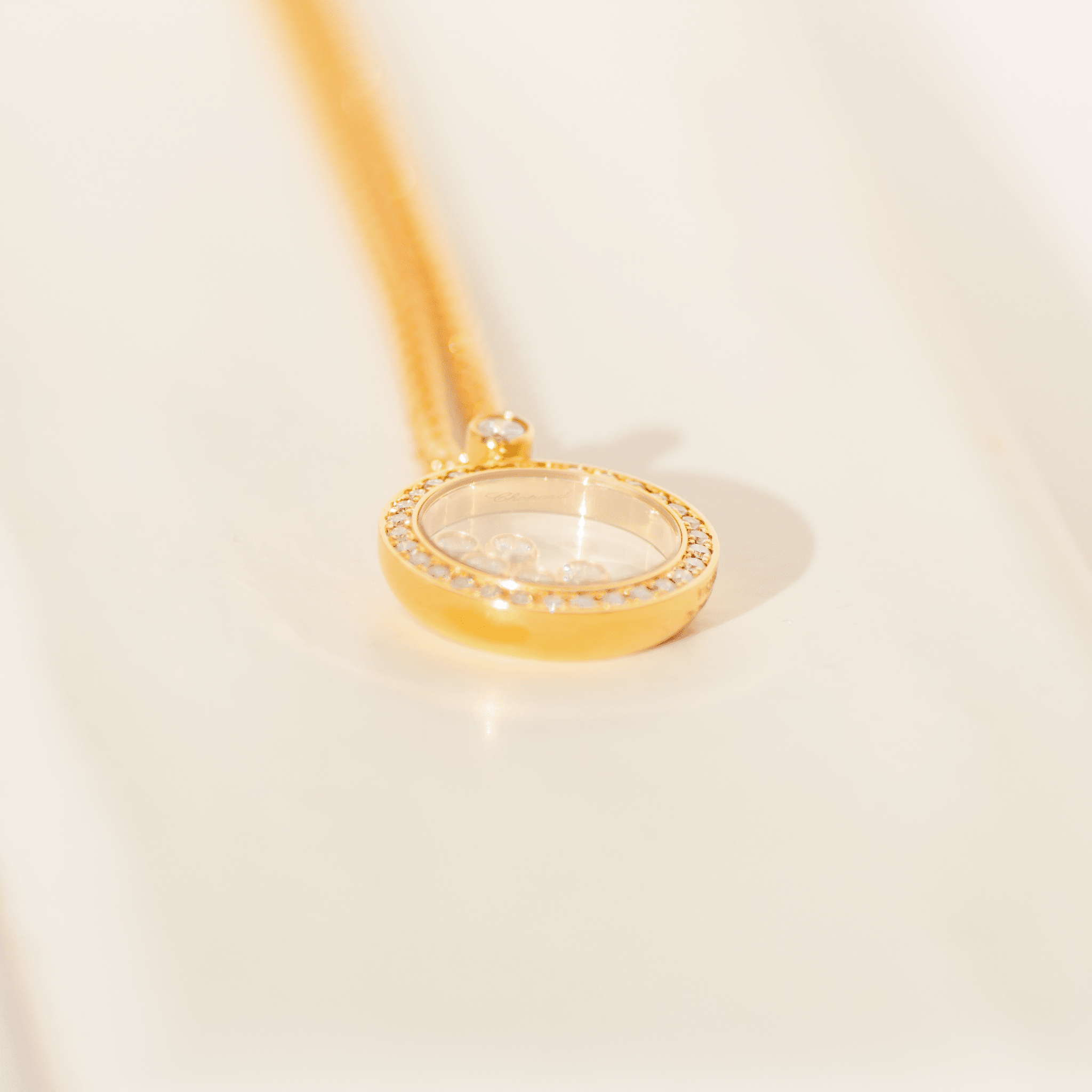 Chopard „Happy Diamonds“ Kette aus 18 Karat Gold | 0,66 ct Diamanten - Honey Jewelry