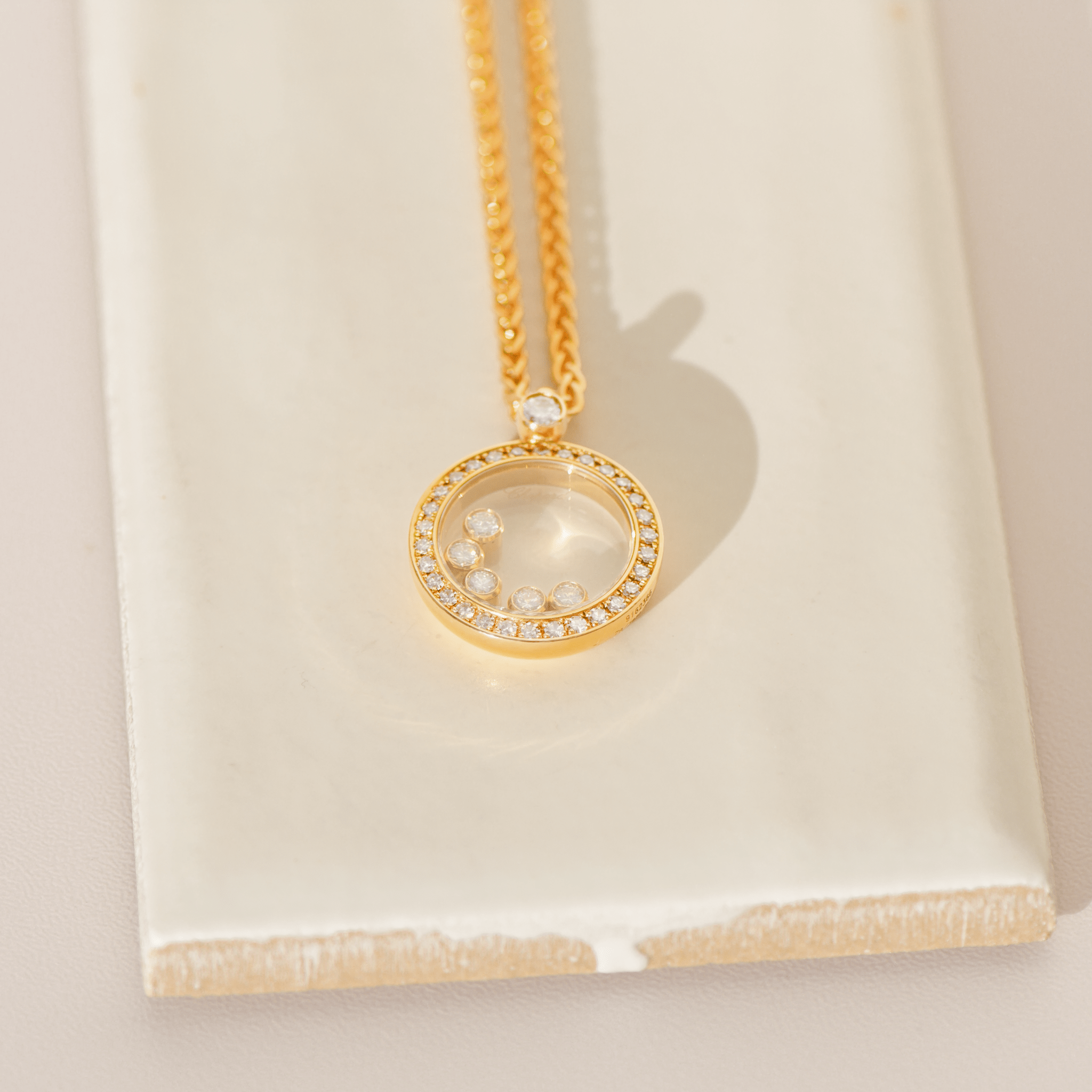 Chopard „Happy Diamonds“ Kette aus 18 Karat Gold | 0,66 ct Diamanten - Honey Jewelry