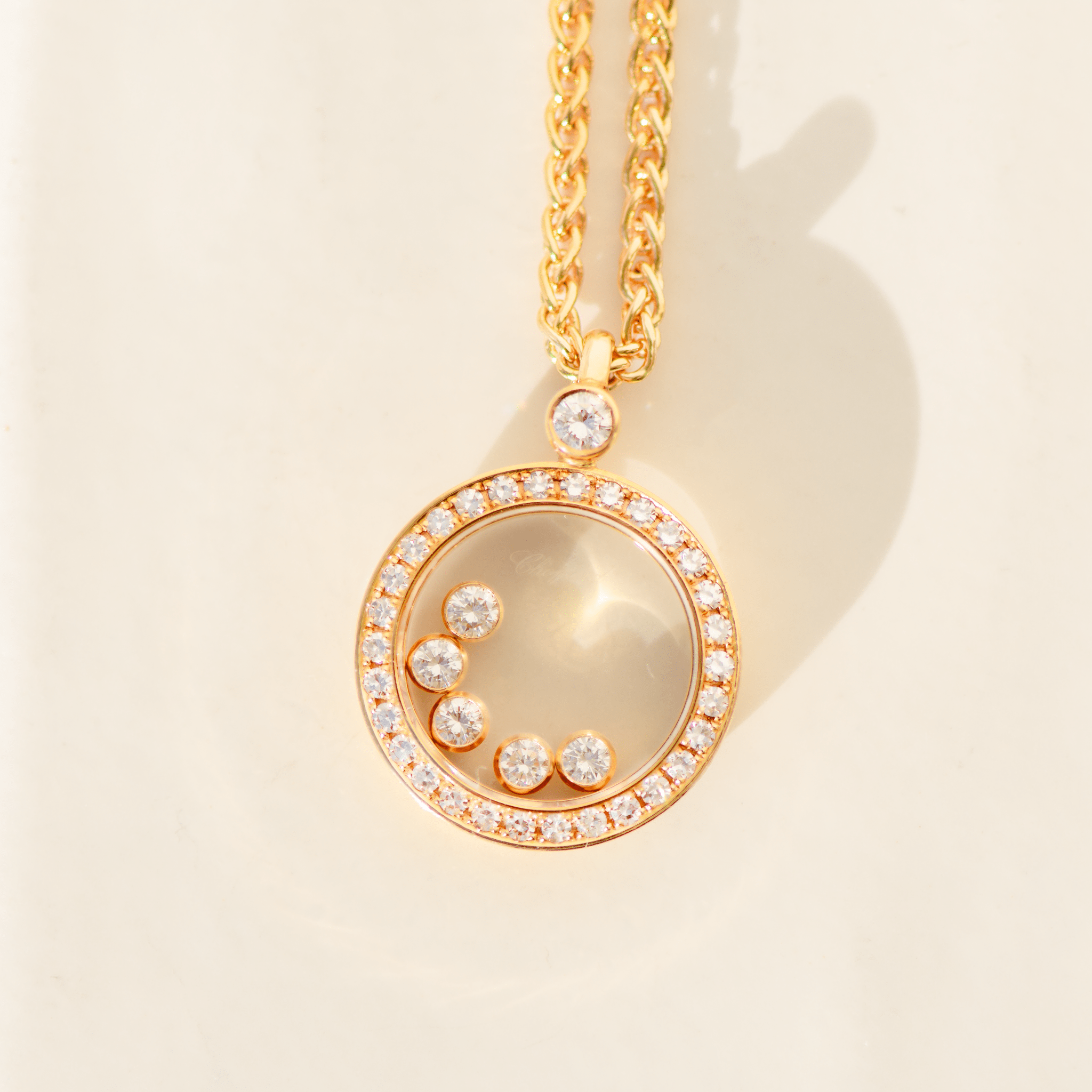 Chopard „Happy Diamonds“ Kette aus 18 Karat Gold | 0,66 ct Diamanten - Honey Jewelry