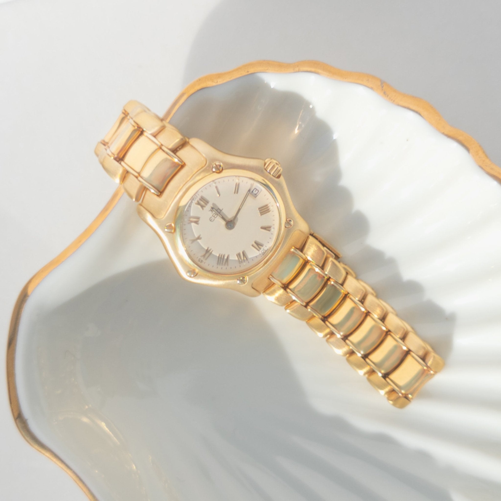 Ebel Damenuhr 1911 - 18K Gelbgold - Honey Jewelry