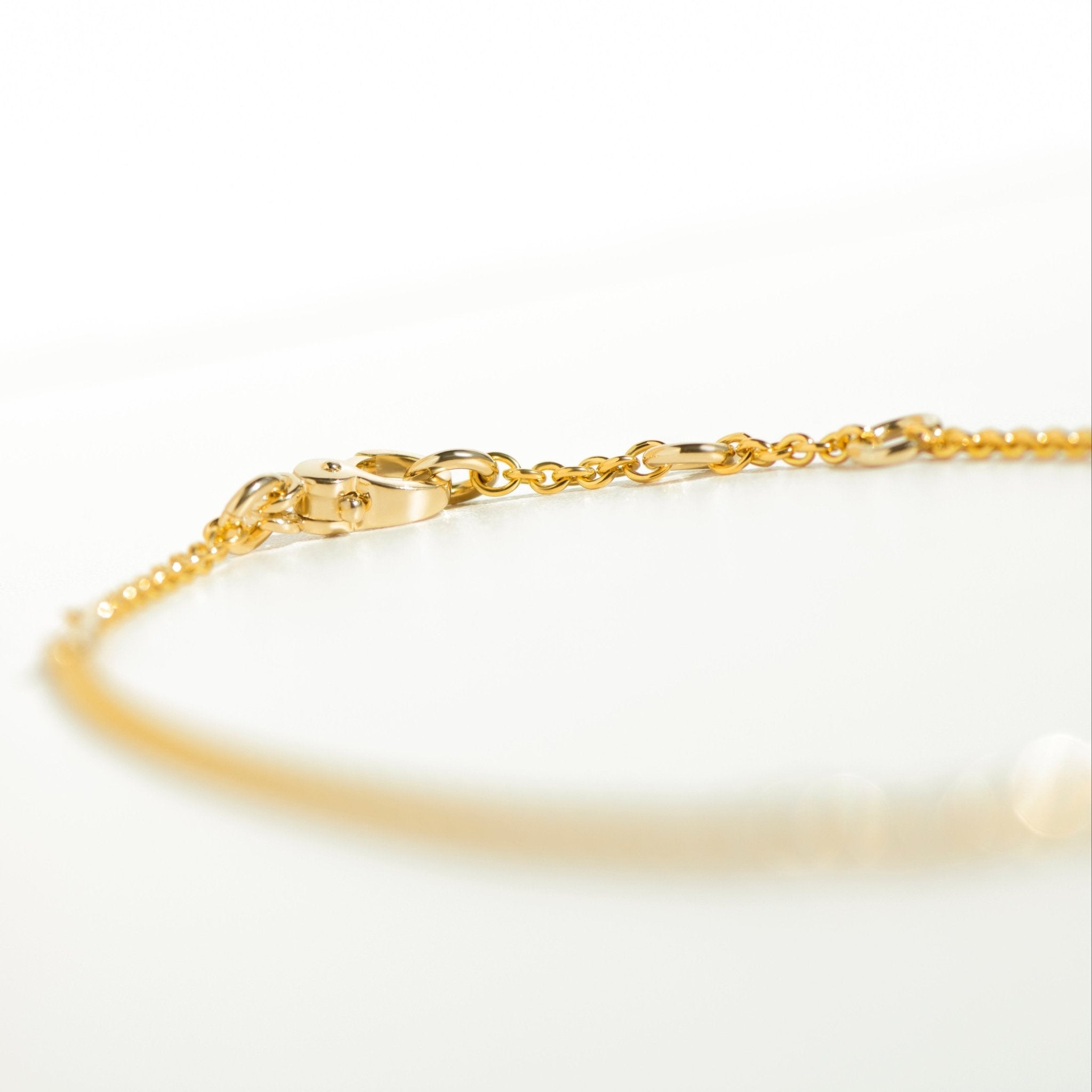 Pomellato Vintage Halskette – 750er Gelbgold – Verstellbare Ankerkette - Honey Jewelry