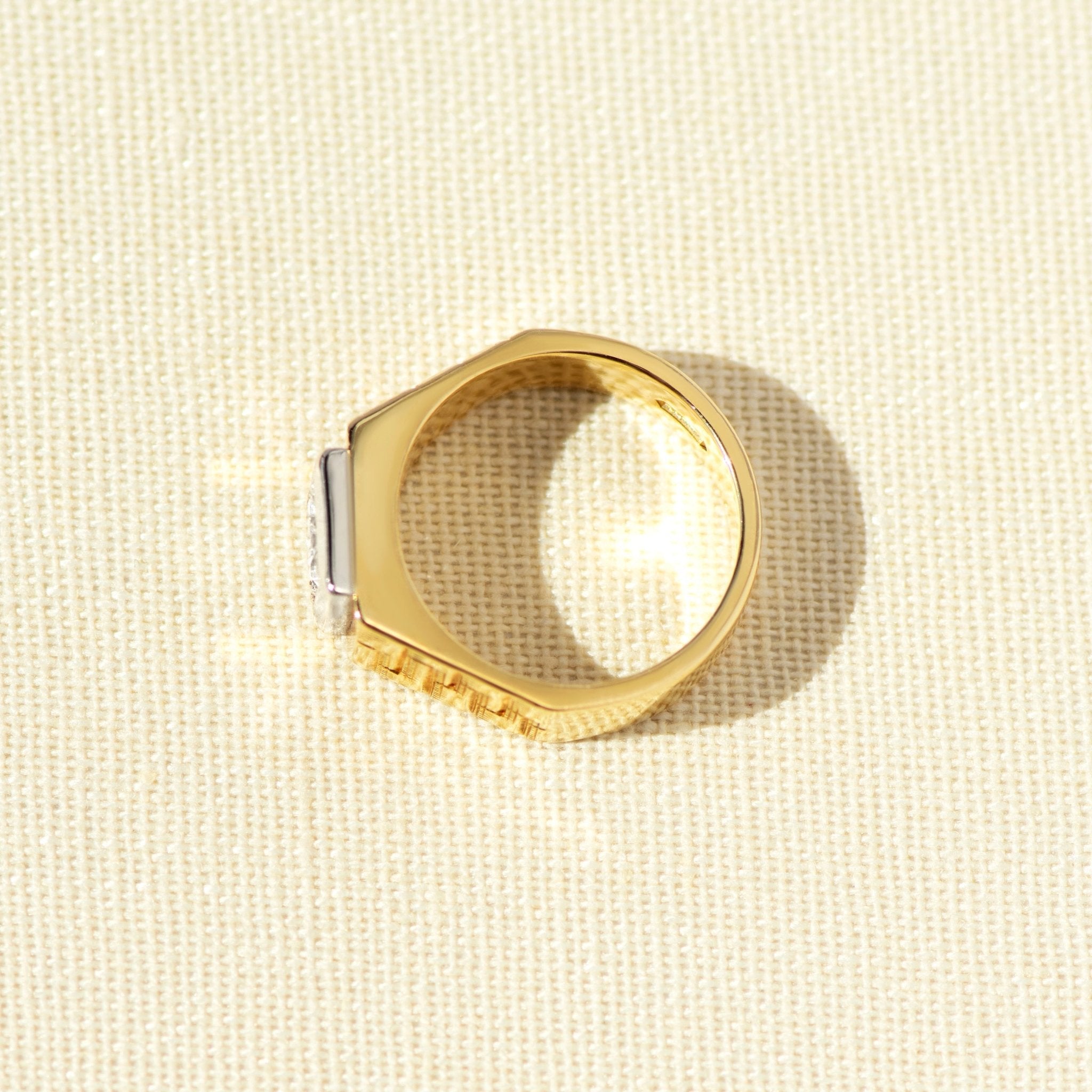 Solitär-Ring – 0,49 ct Diamant – 585er Gelbgold - Honey Jewelry