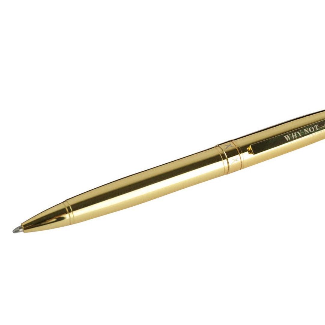 Kugelschreiber „Why Not“, Gold - Honey Jewelry