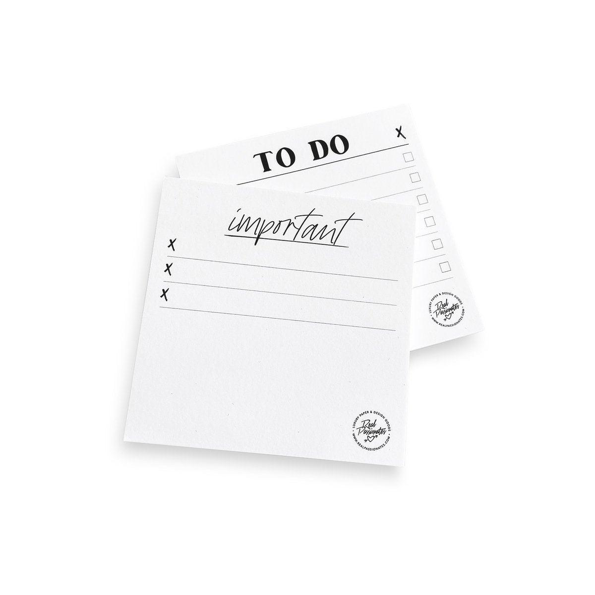 Haftnotiz - Set Monochrom - Honey Jewelry